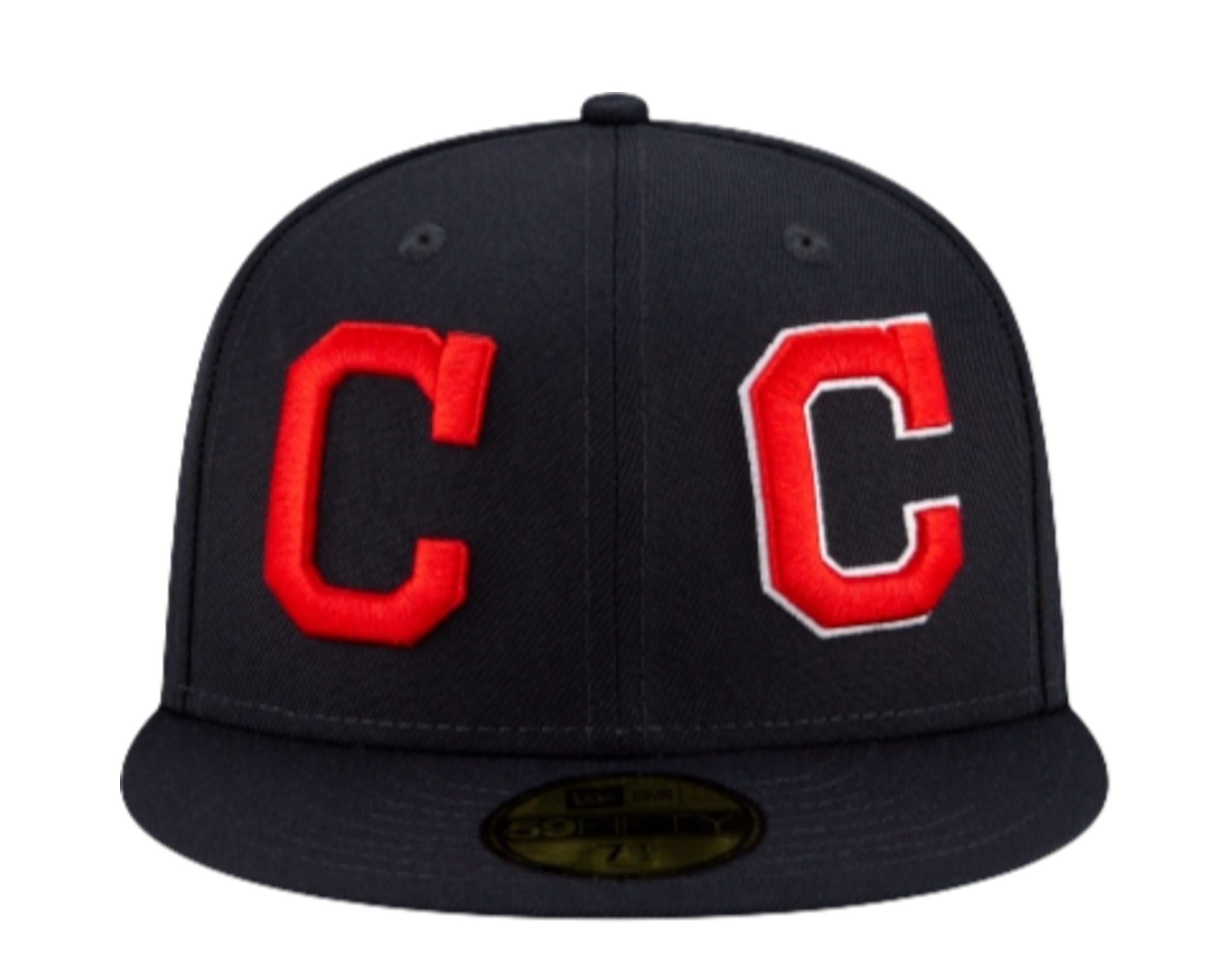 New Era 59Fifty MLB Cleveland Indians Patch Pride Fitted Hat