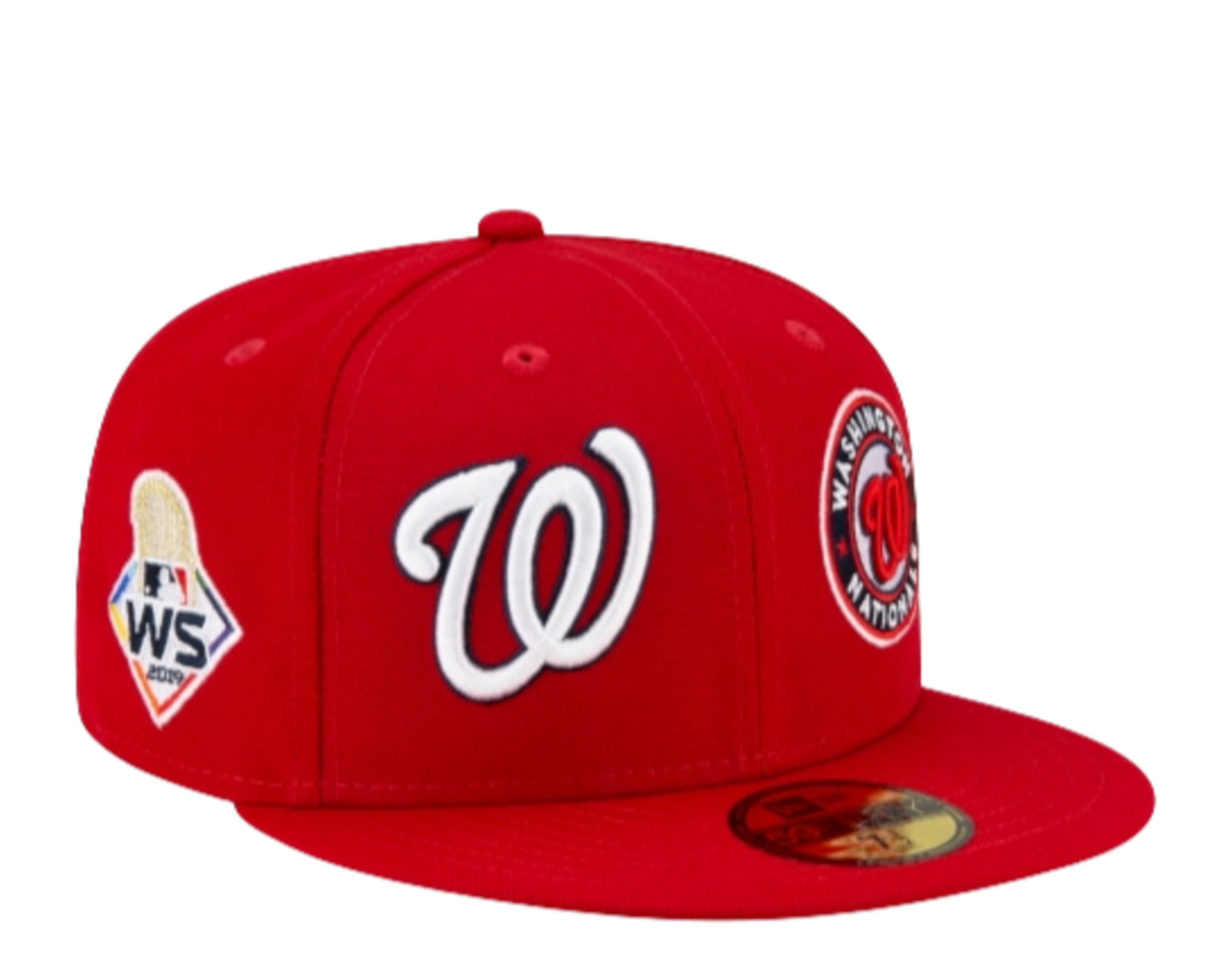 New Era 59Fifty MLB Washington Nationals Patch Pride Fitted Hat