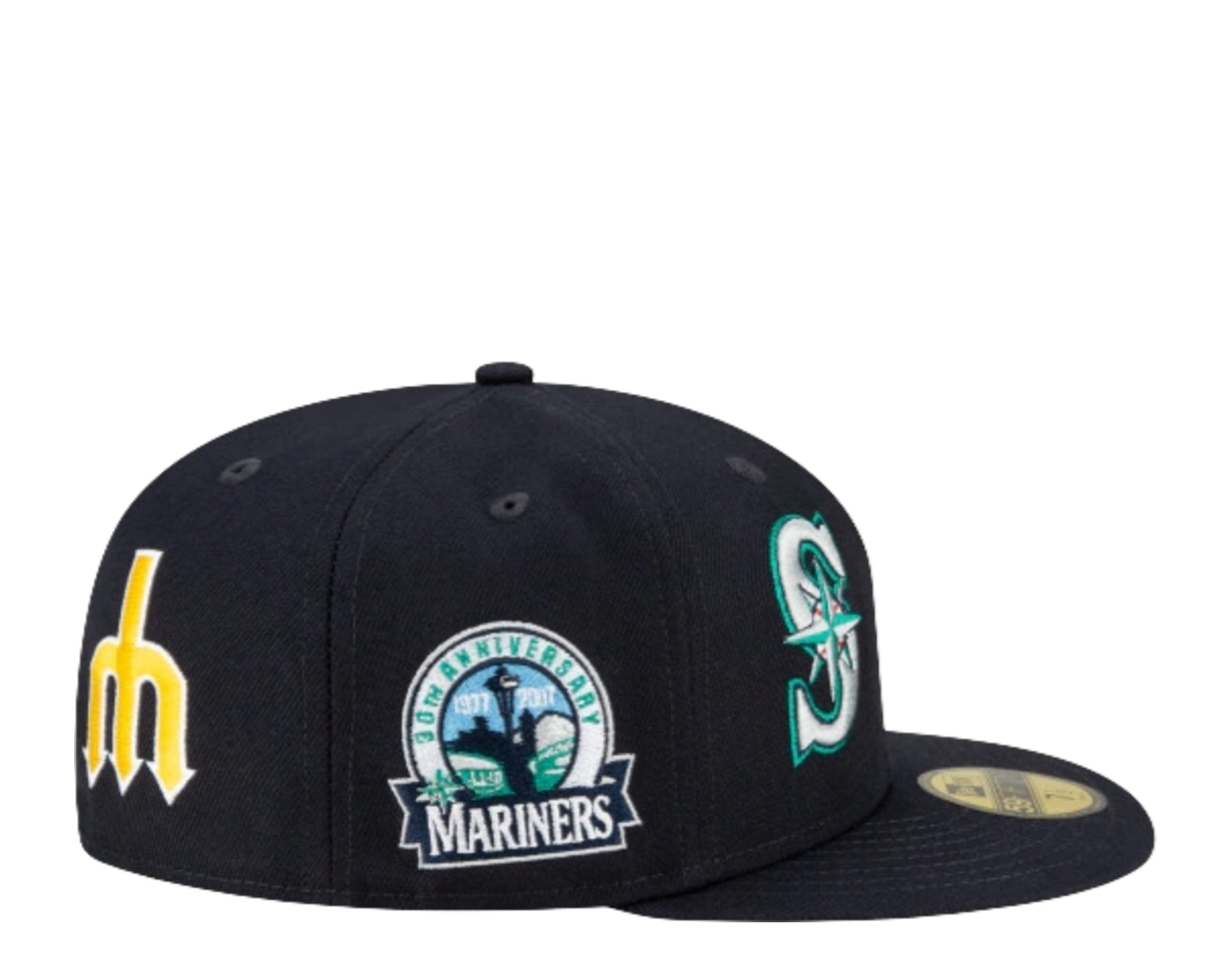 Seattle Mariners New Era Navy 2023 MLB All-Star Game All Over Multi-Patch  59FIFTY Fitted Hat