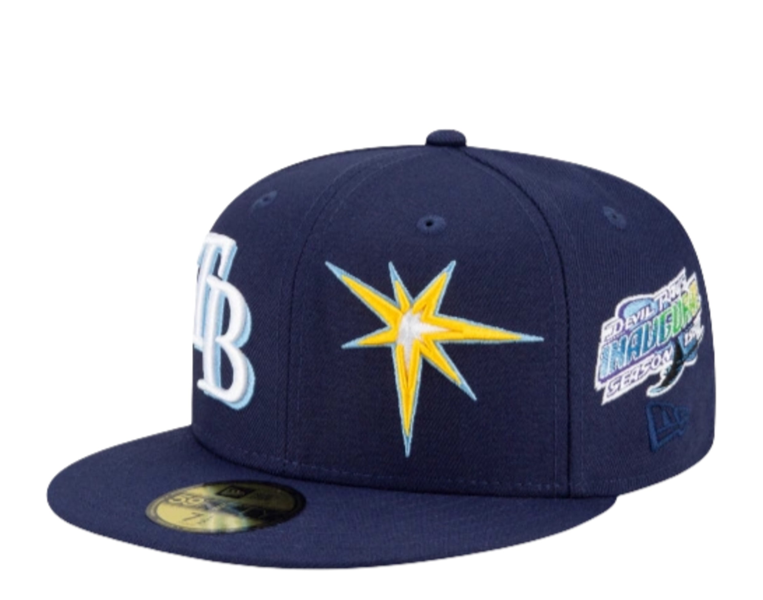 New Era 59Fifty MLB Tampa Bay Rays Patch Pride Fitted Hat