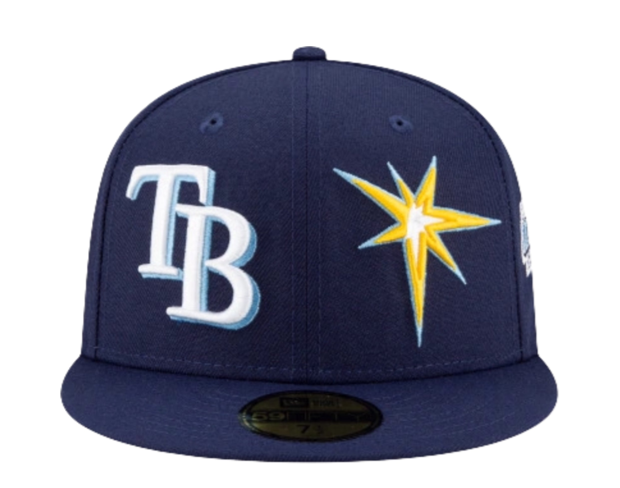 New Era 59Fifty MLB Tampa Bay Rays Patch Pride Fitted Hat