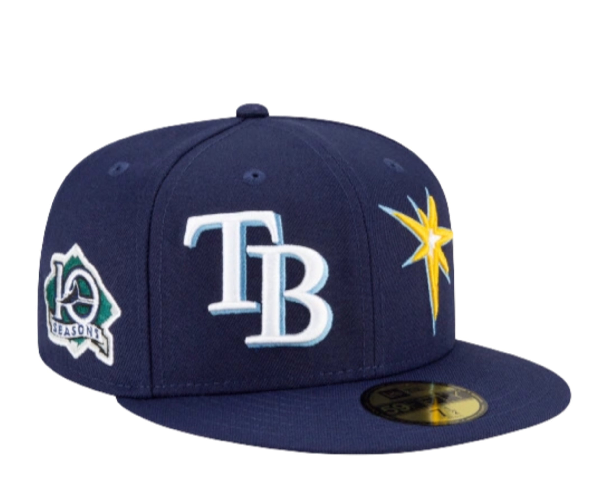 New Era 59Fifty MLB Tampa Bay Rays Patch Pride Fitted Hat