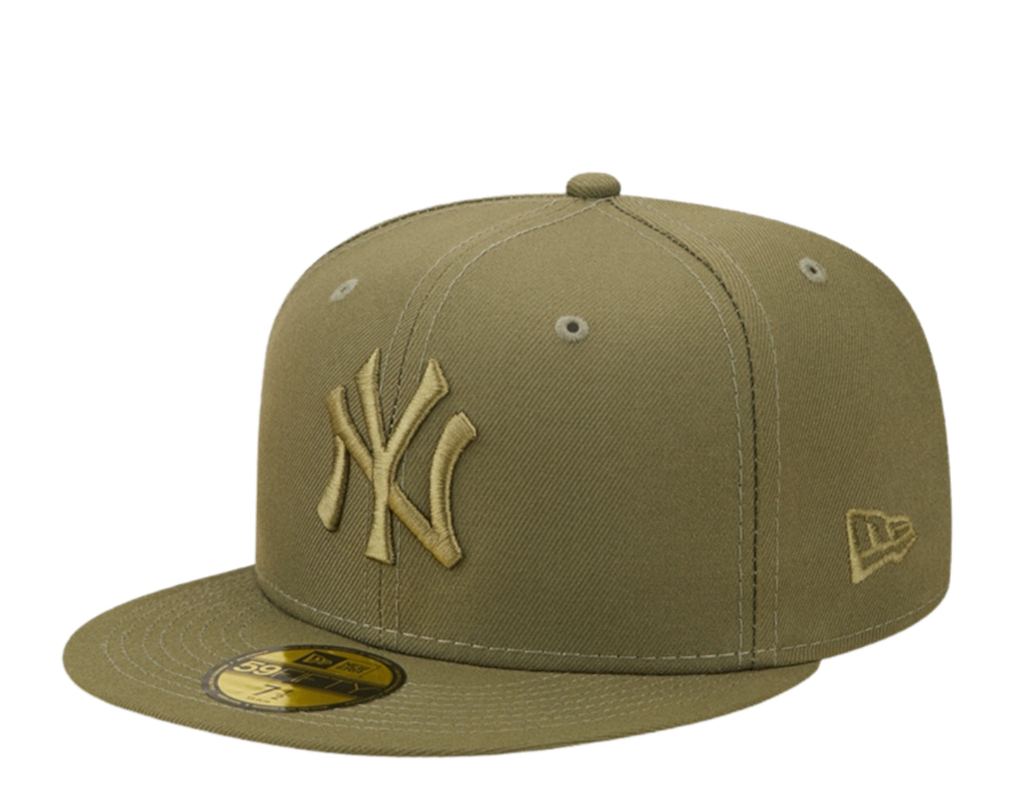 New York Yankees MLB Baseball New Era 59Fifty 7 3/8 Gold Green Hat Cap