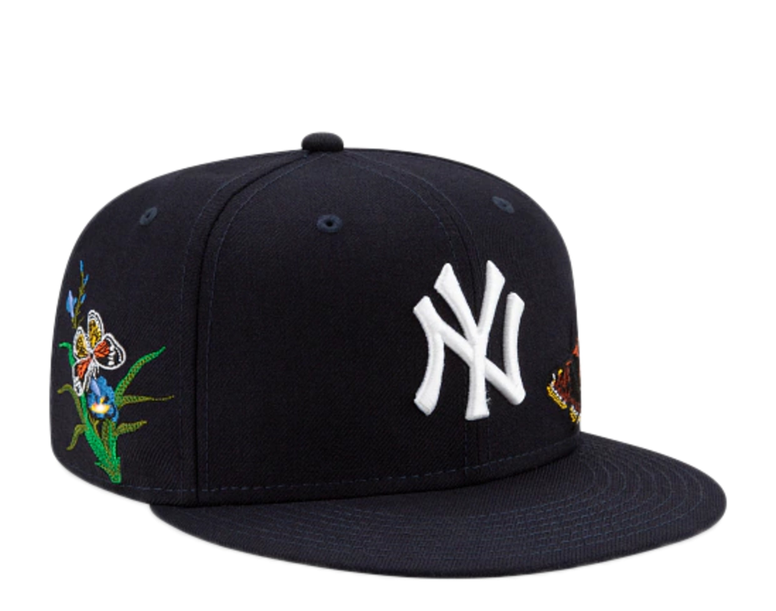 New Era x FELT x MLB 59Fifty New York Yankees Butterfly Garden Fitted W/ Grey Undervisor