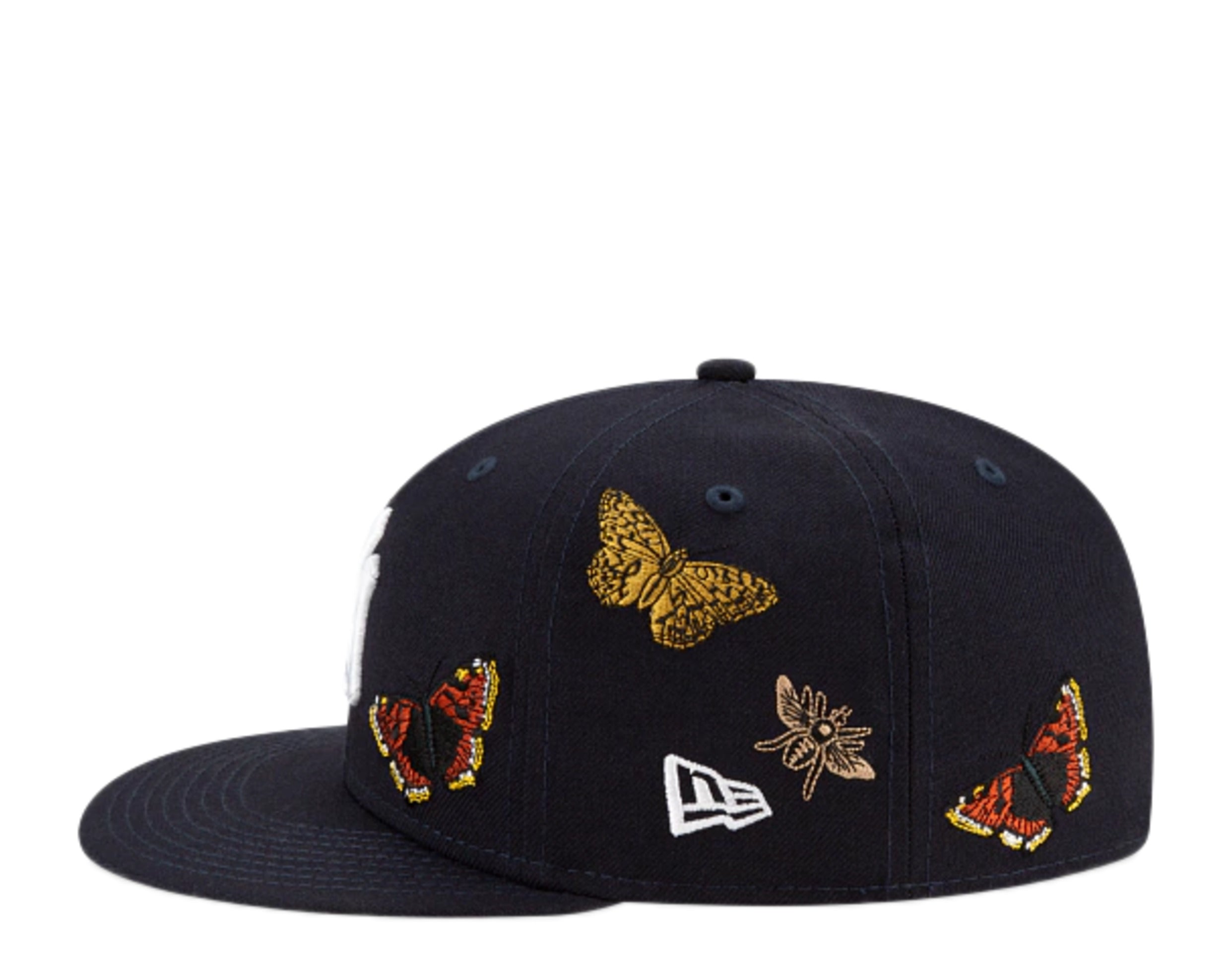 New Era x FELT x MLB 59Fifty New York Yankees Butterfly Garden Fitted W/ Grey Undervisor