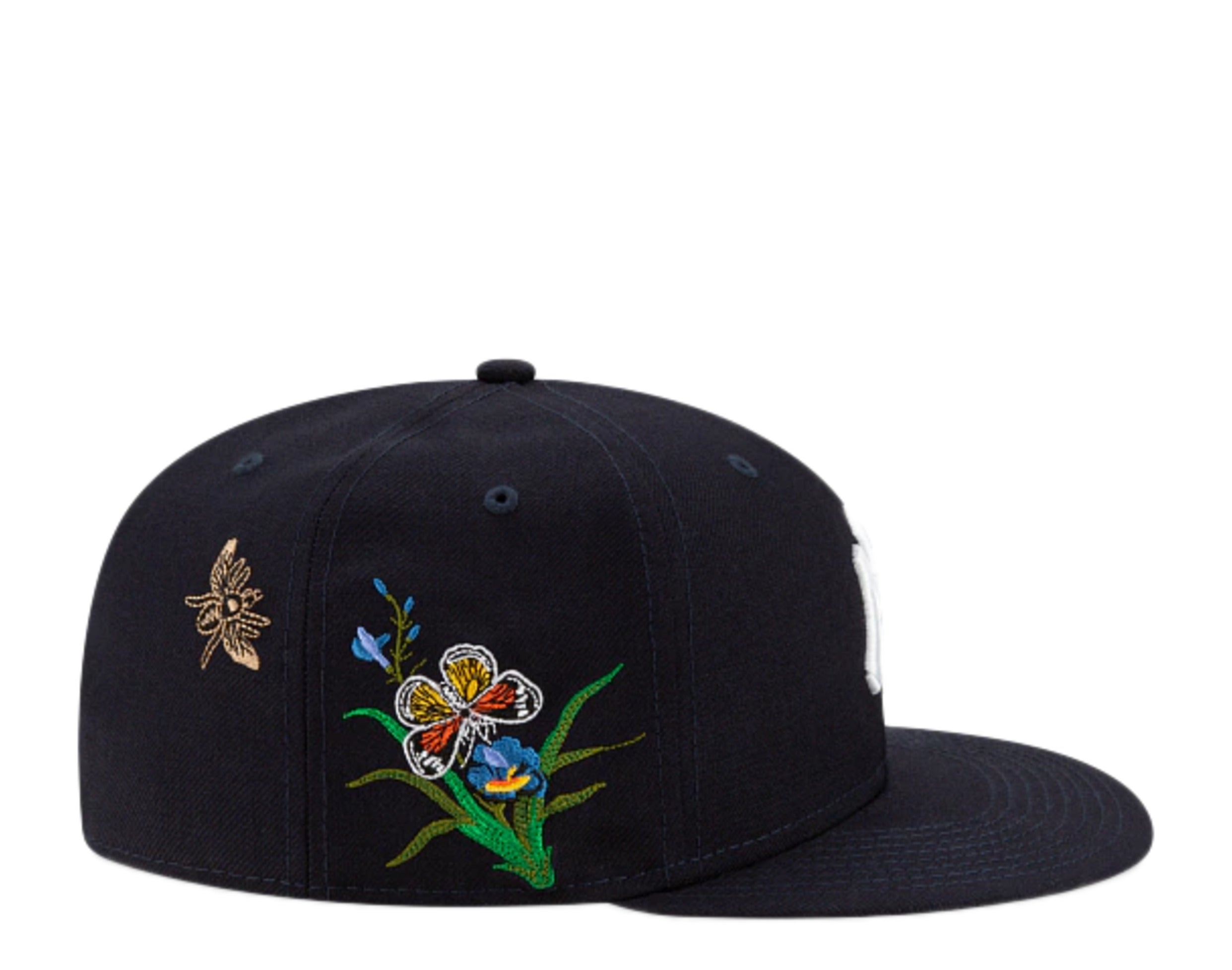 New Era x FELT x MLB 59Fifty New York Yankees Butterfly Garden Fitted W/ Grey Undervisor