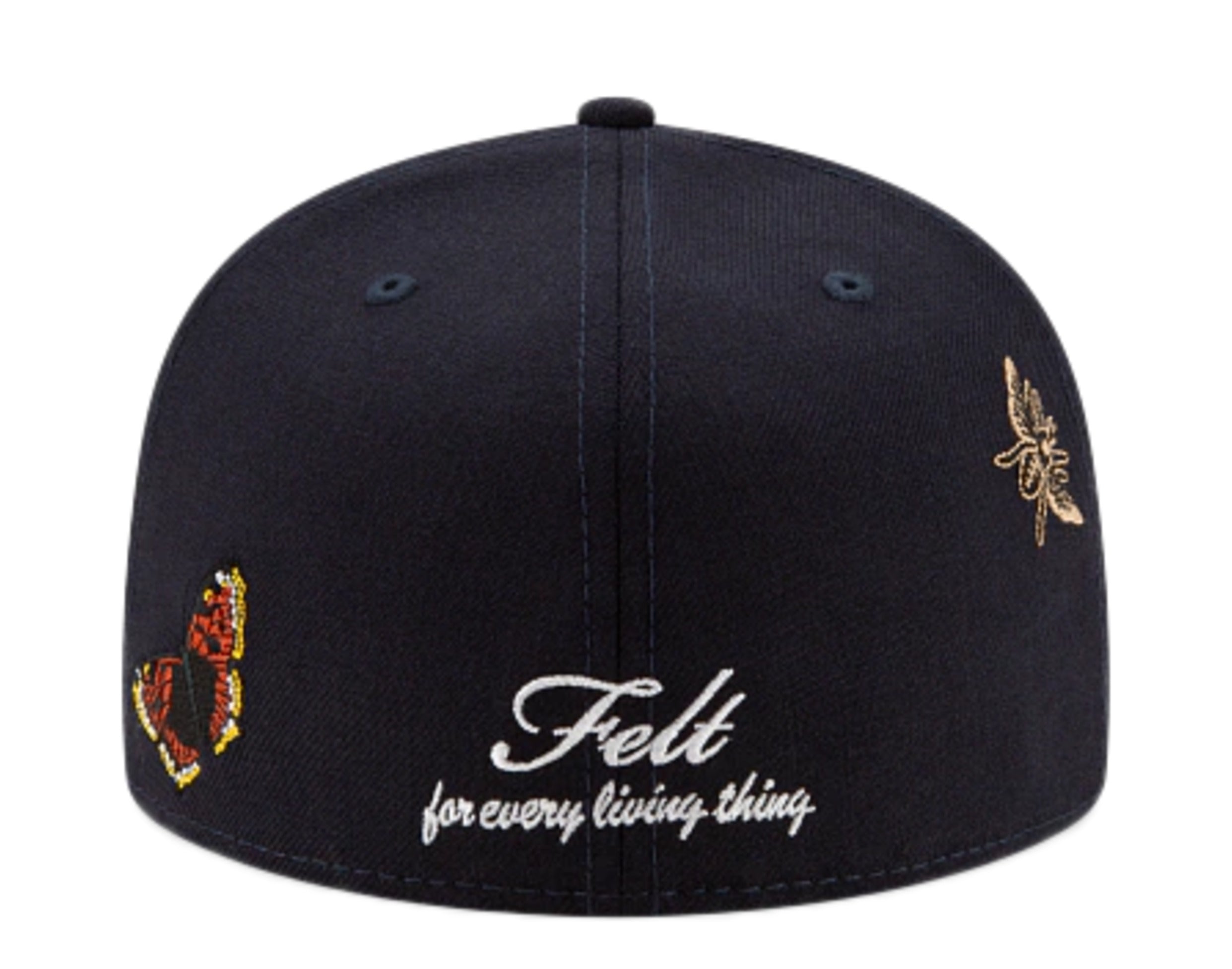 New Era x FELT x MLB 59Fifty New York Yankees Butterfly Garden Fitted W/ Grey Undervisor