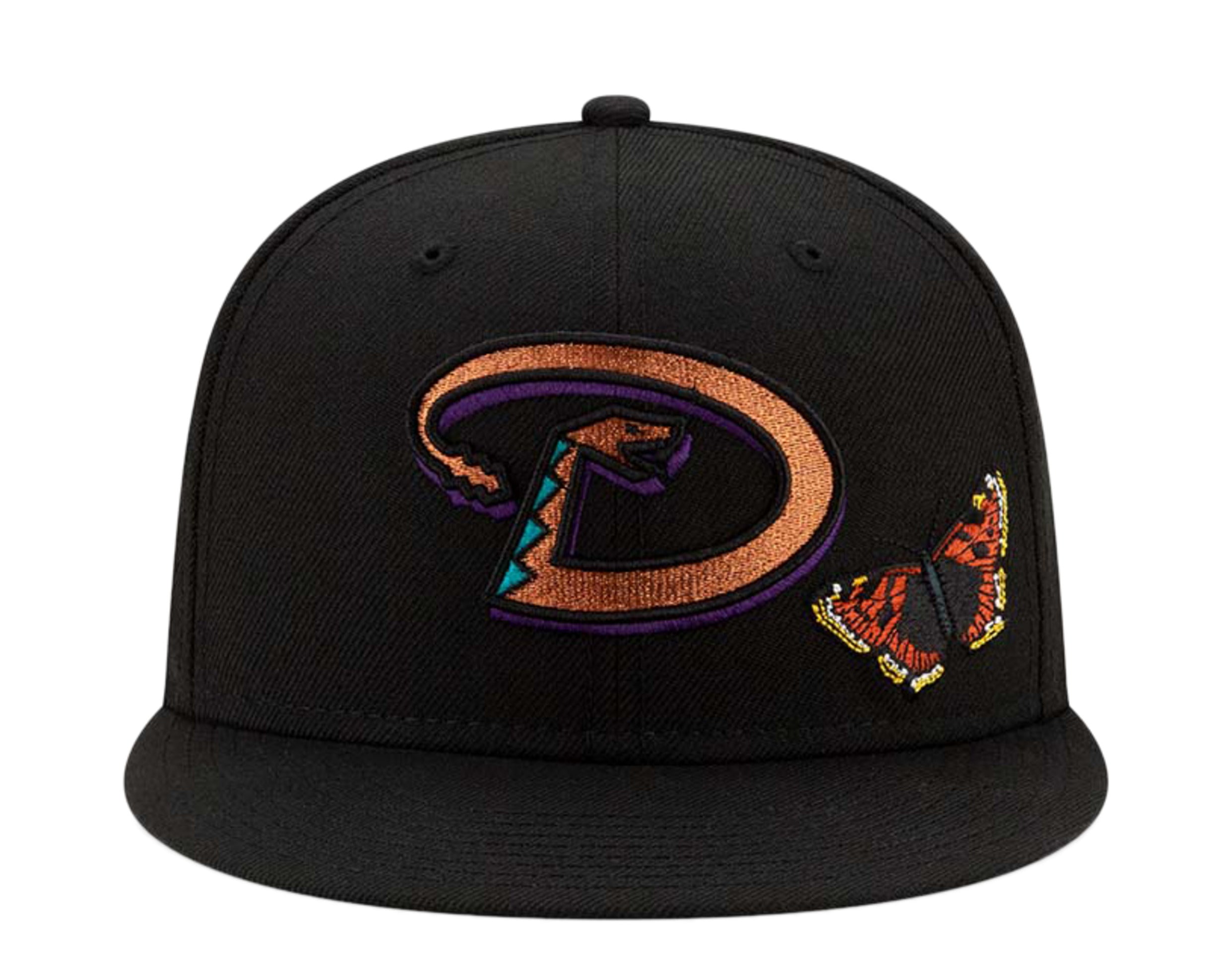 New Era x FELT x MLB 59Fifty Arizona Diamondbacks Butterfly Garden Fitted Hat W/ Grey Undervisor