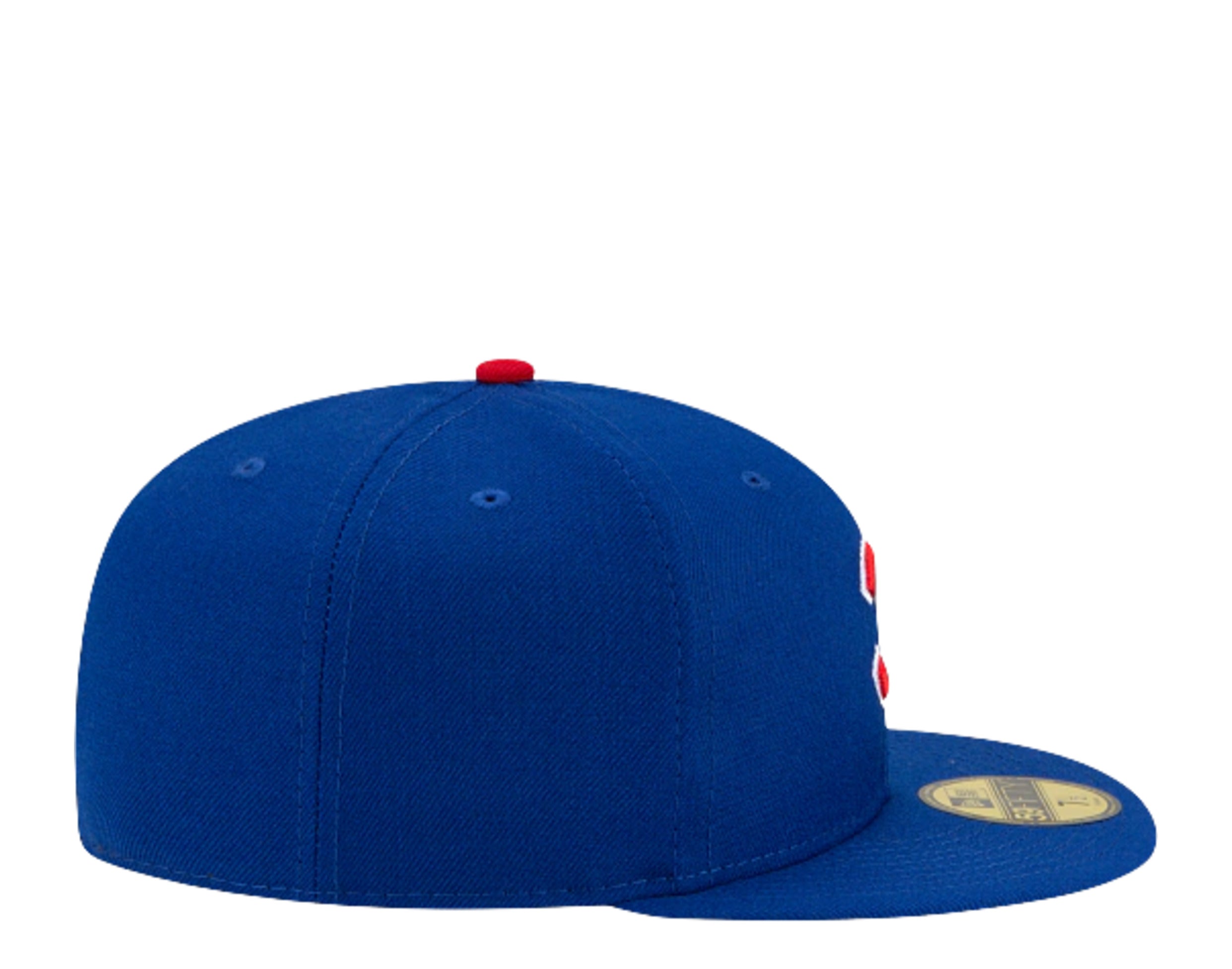 New Era 59Fifty MLB Chicago Cubs Upside Down Logo Fitted Hat