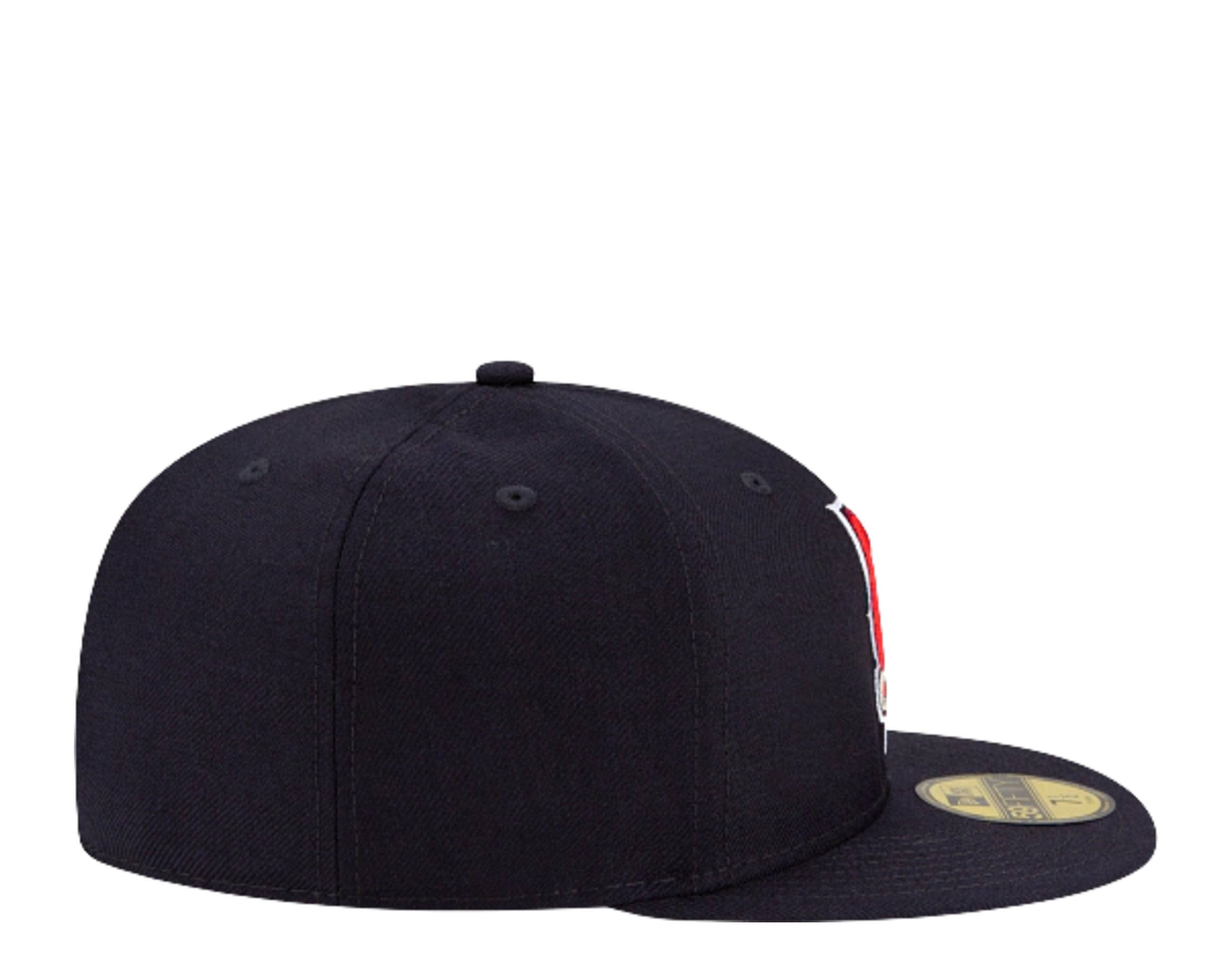 New Era 59Fifty MLB Anaheim Angels Upside Down Logo Fitted Hat