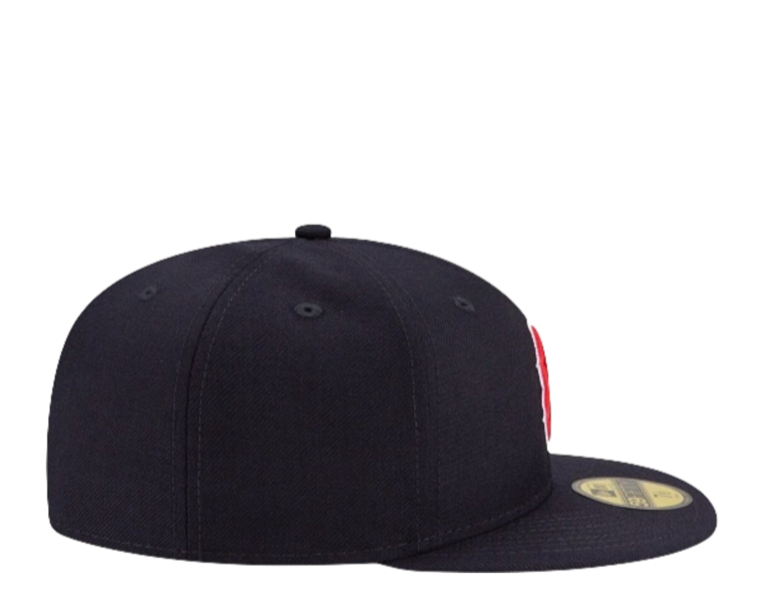 New Era 59Fifty MLB Boston Red Sox Upside Down Logo Fitted Hat