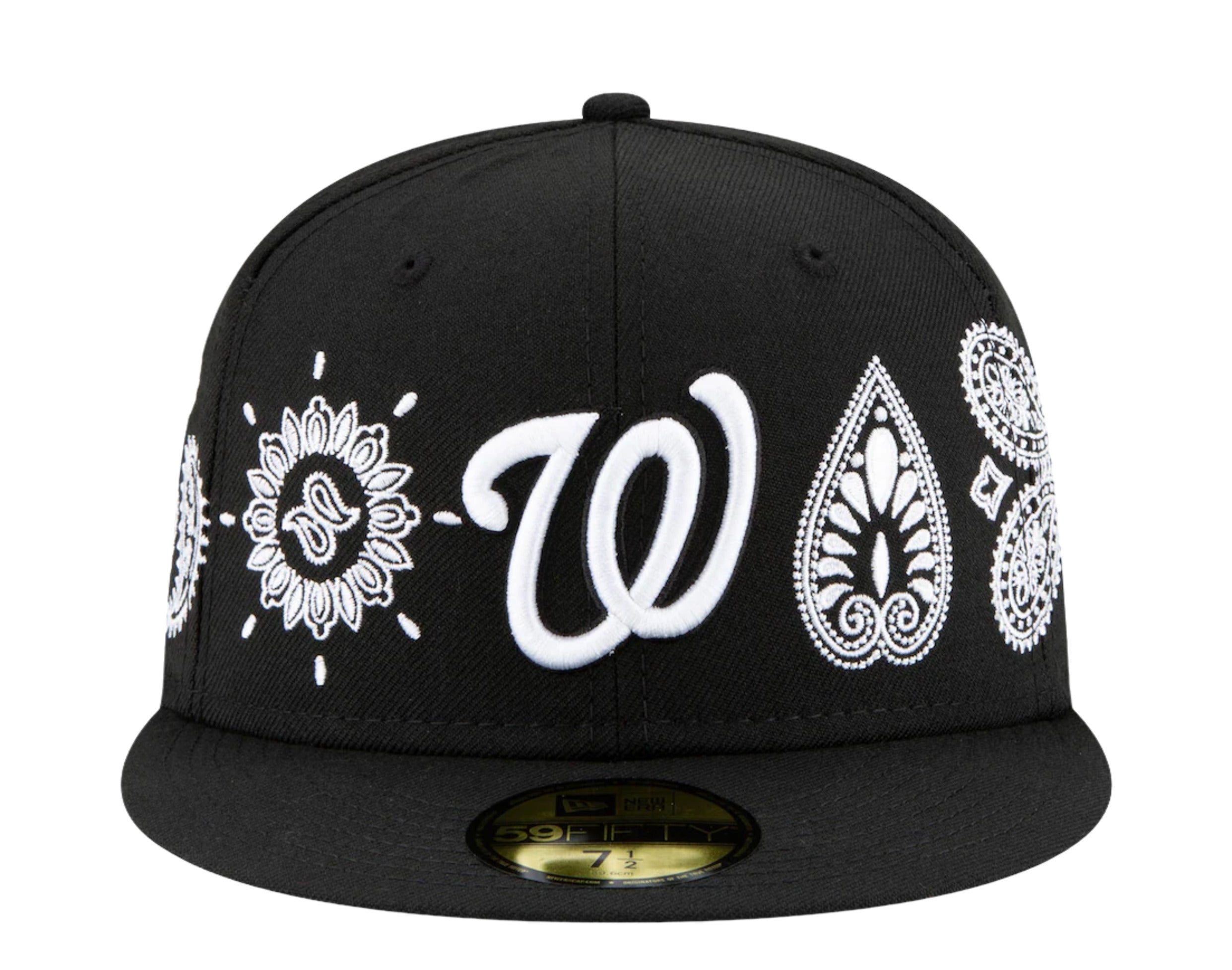 New Era 59Fifty MLB Washington Nationals Paisley Elements Fitted Hat W –  NYCMode