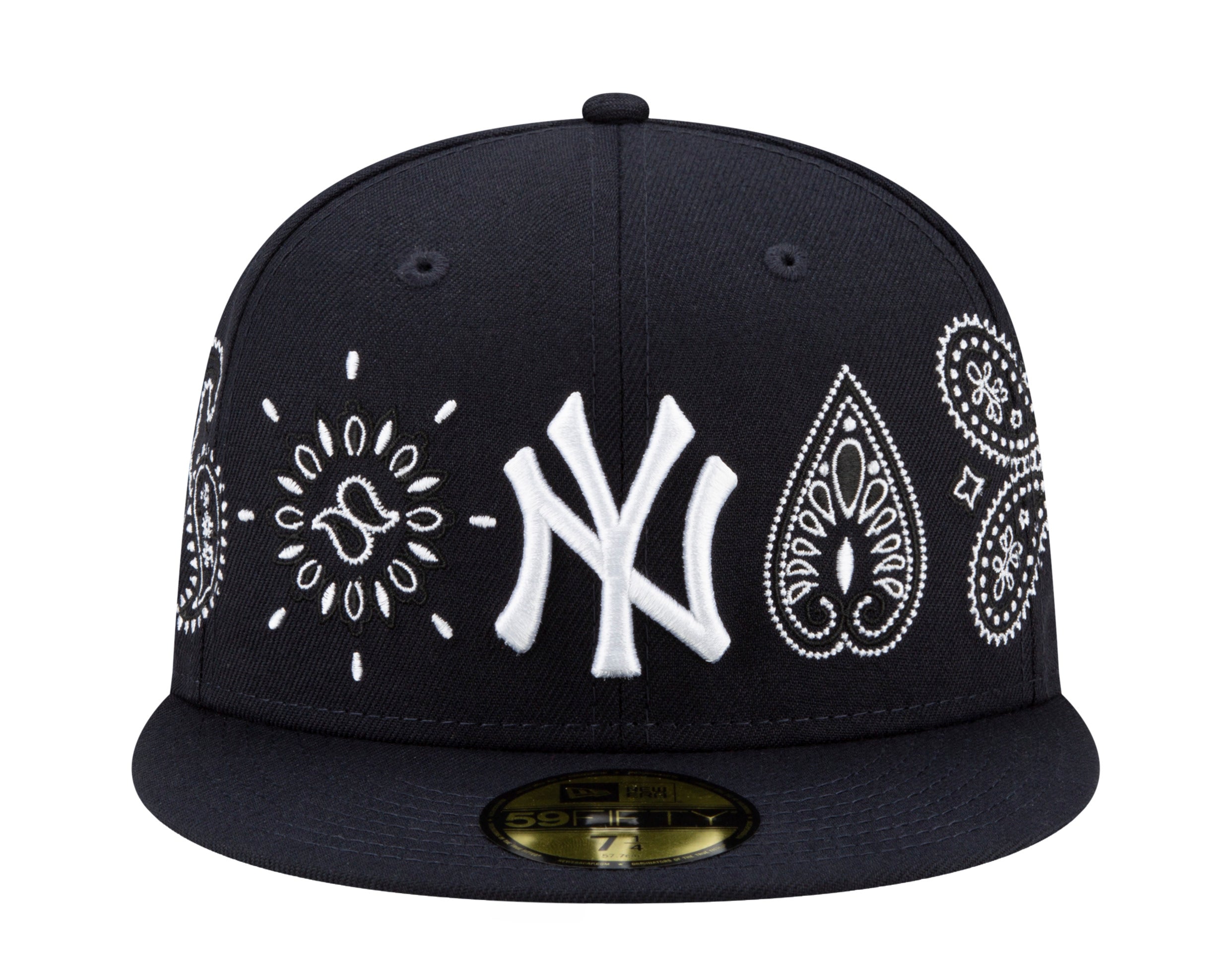 New Era 59Fifty MLB New York Yankees Paisley Elements Fitted Hat W/ Grey Undervisor