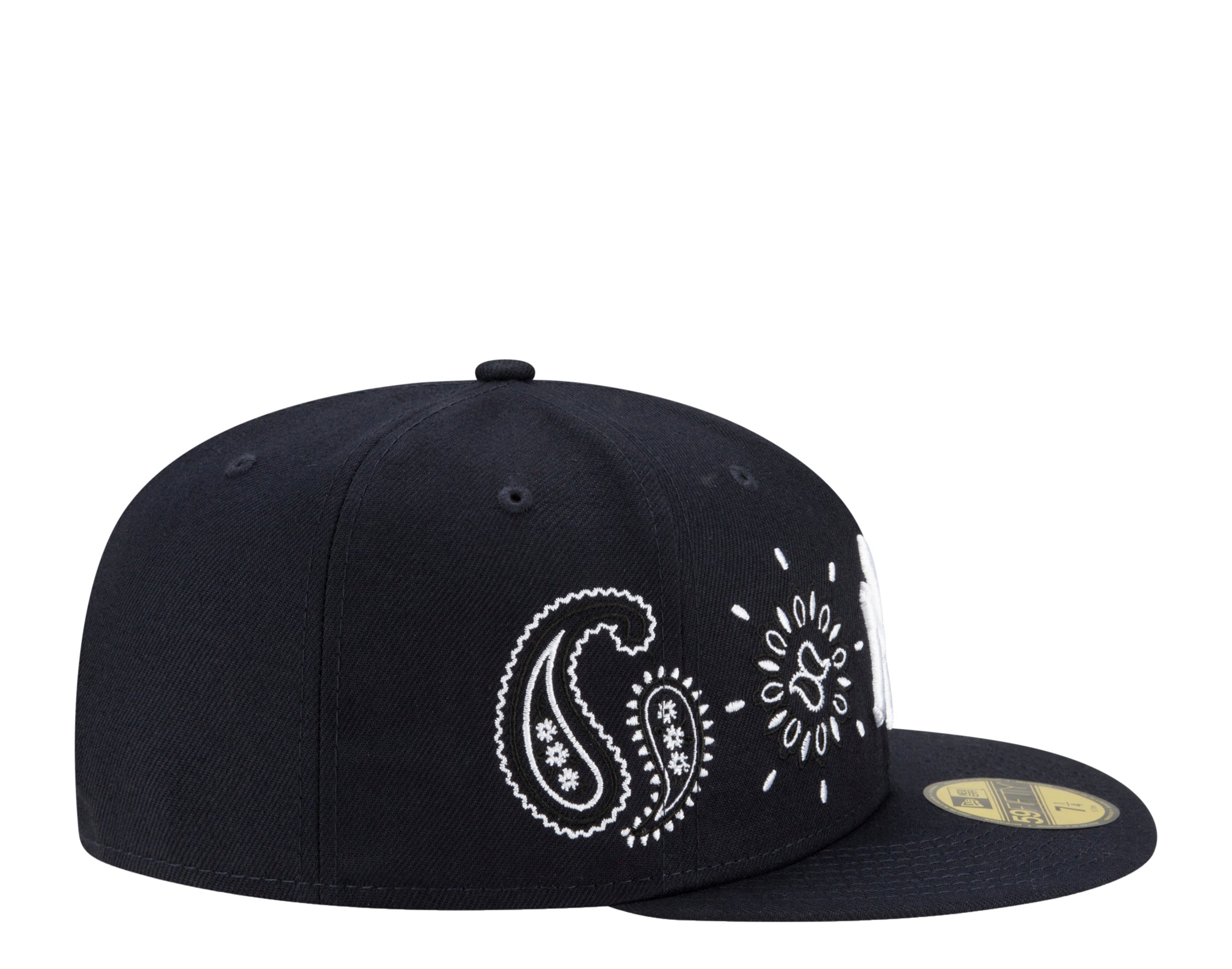 New Era 59Fifty MLB New York Yankees Paisley Elements Fitted Hat W/ Grey Undervisor