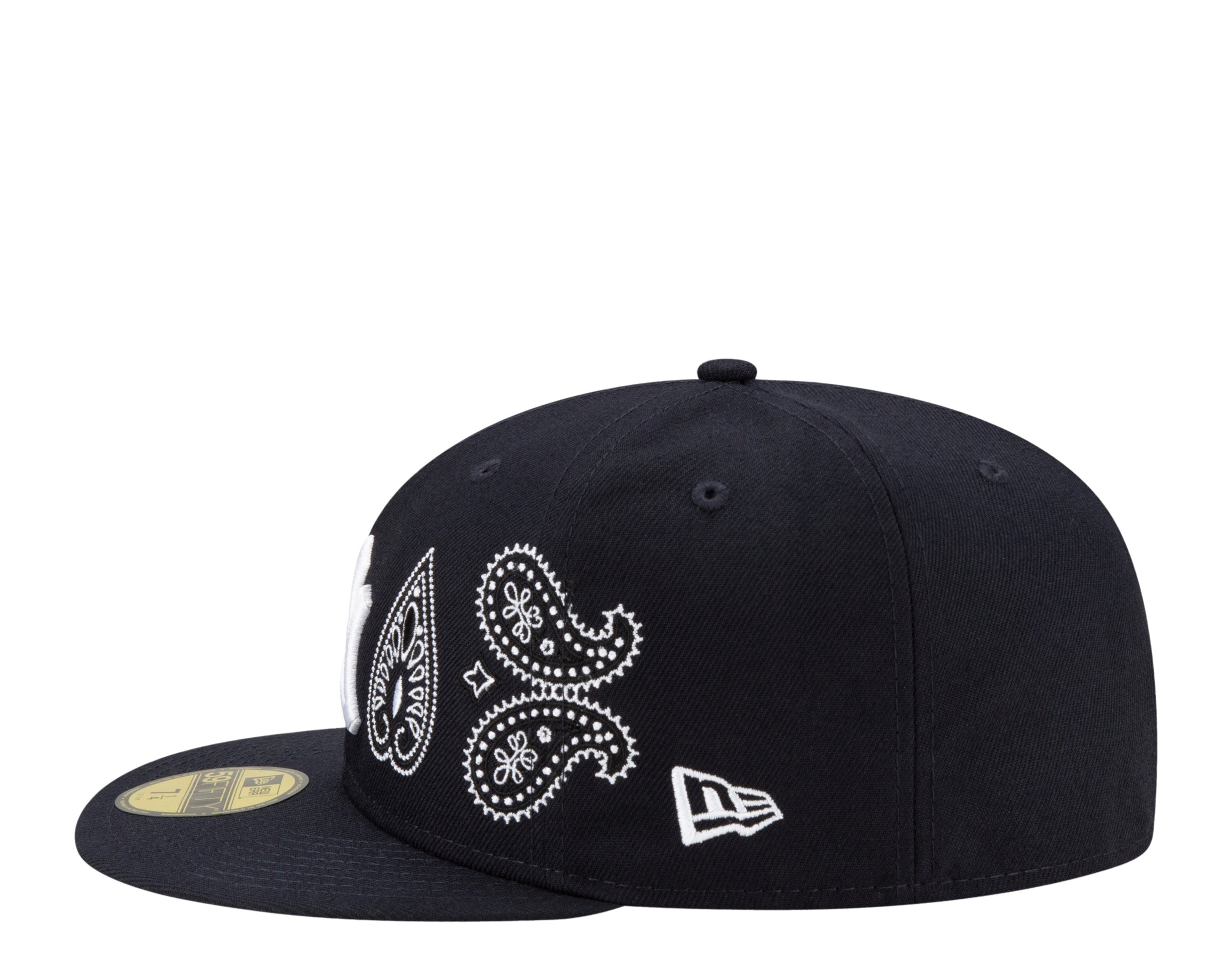 New Era 59Fifty MLB New York Yankees Paisley Elements Fitted Hat W/ Grey Undervisor