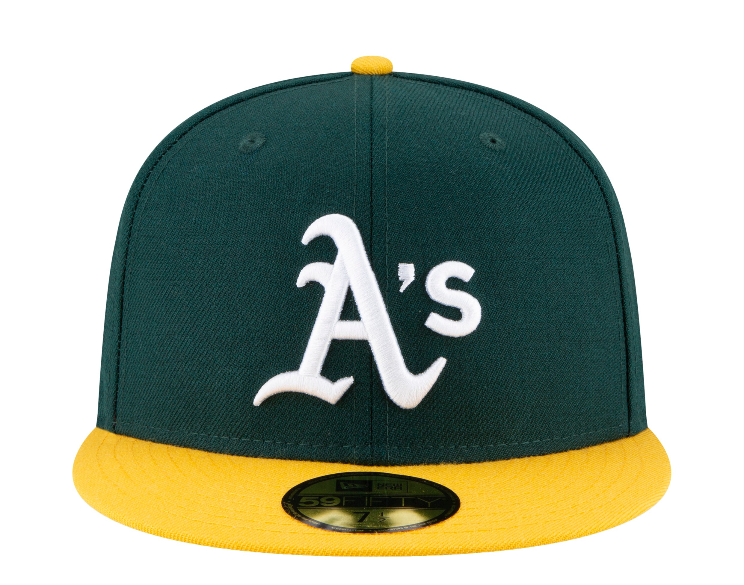 New Era 59Fifty MLB Oakland Athletics Icy 1987 ASG Side Patch Fitted Hat W/ Baby Blue Undervisor