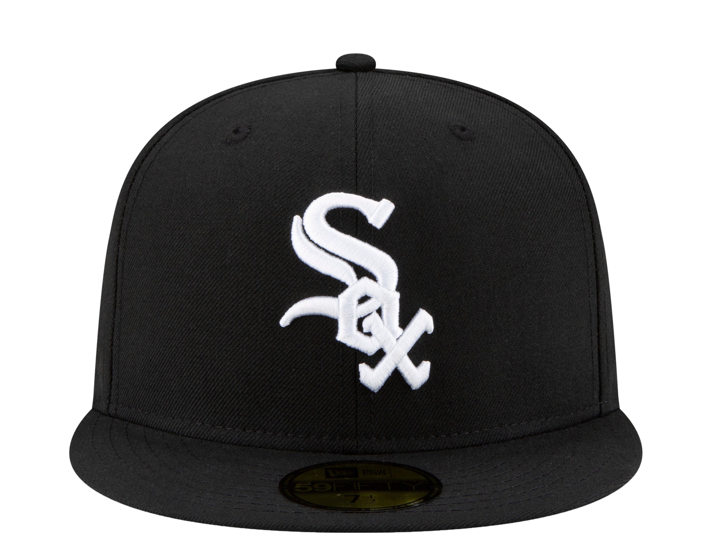 New Era 59Fifty MLB Chicago White Sox Icy 2003 ASG Side Patch Fitted Hat W/ Baby Blue Undervisor