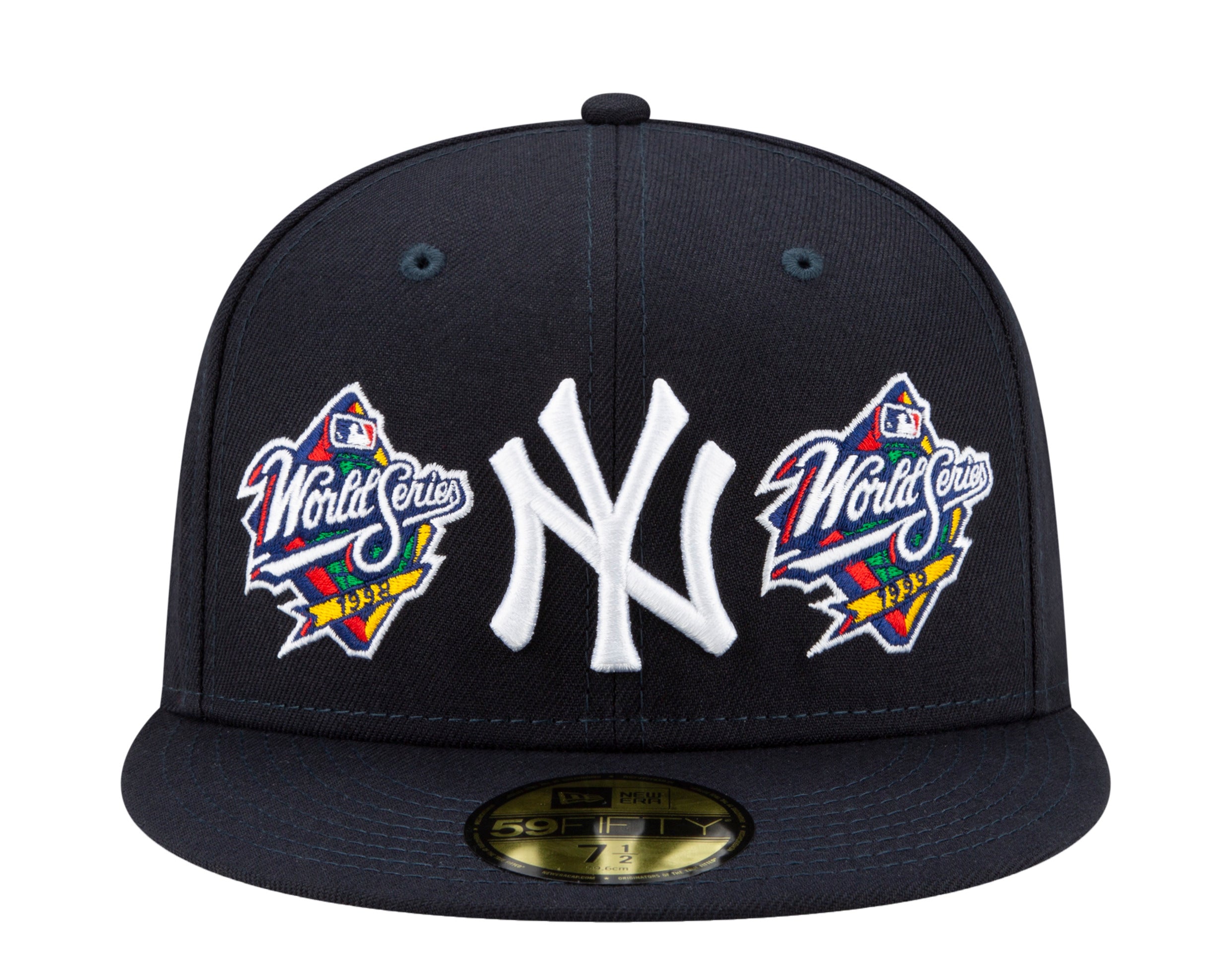 MLB New York Yankees Kelly with White 59FIFTY Fitted Cap, 6  7/8 : Sports Fan Baseball Caps : Sports & Outdoors
