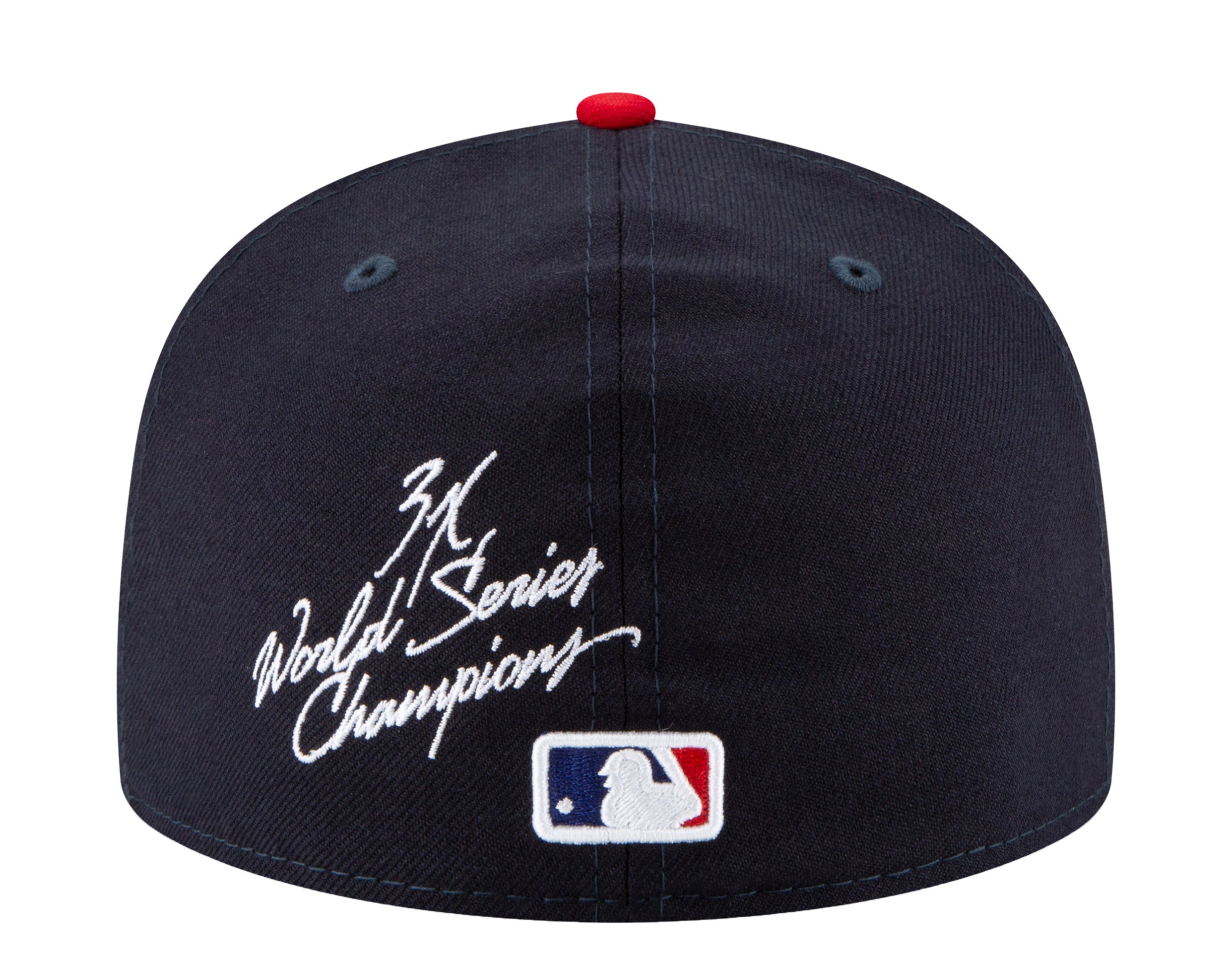 New Era 59Fifty MLB Atlanta Braves World Champions Fitted Hat W/ Grey Undervisor