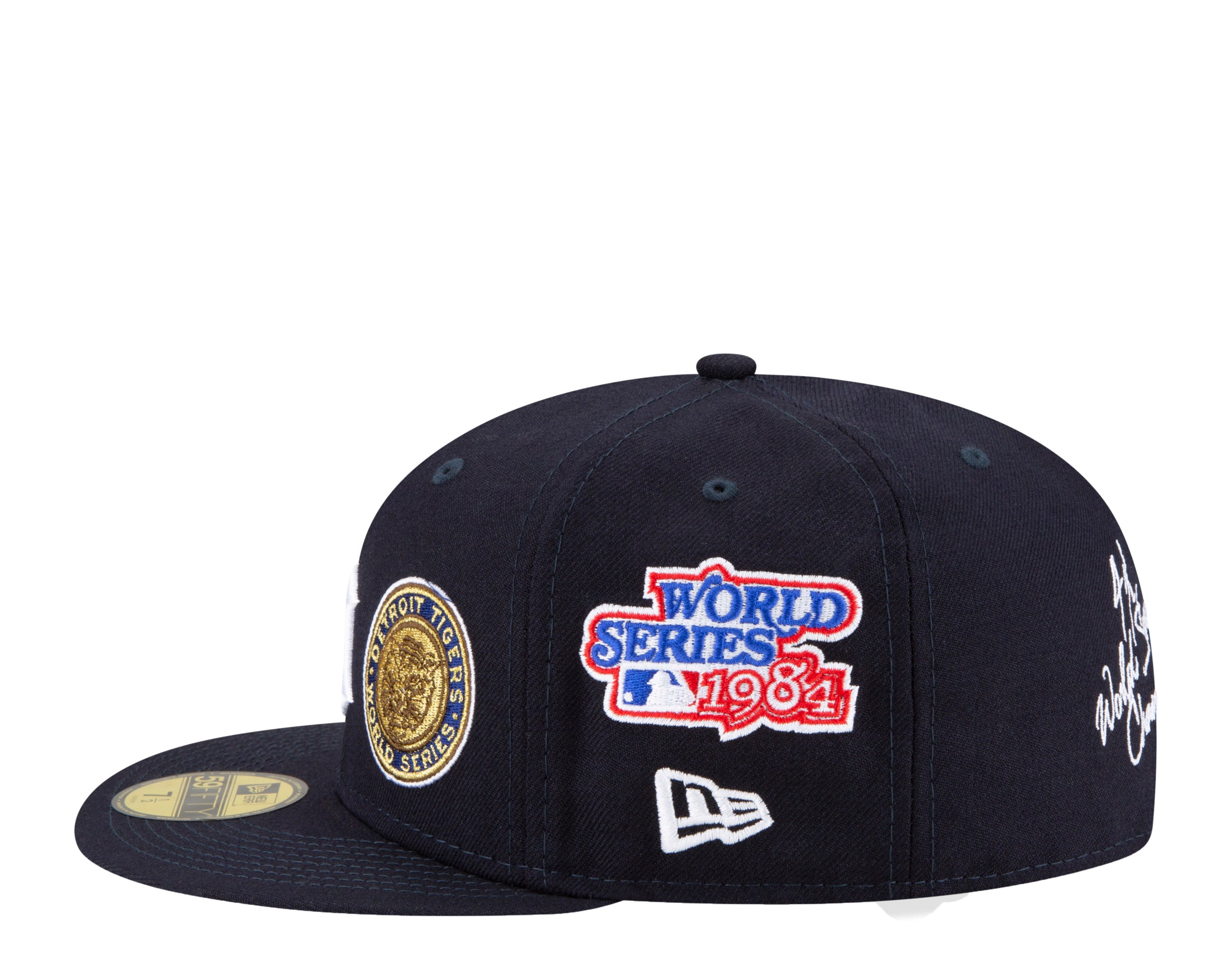 Navy Blue Houston Astros Gray Bottom 1968 All Star Game Side Patch New Era 59FIFTY Fitted 7 3/8