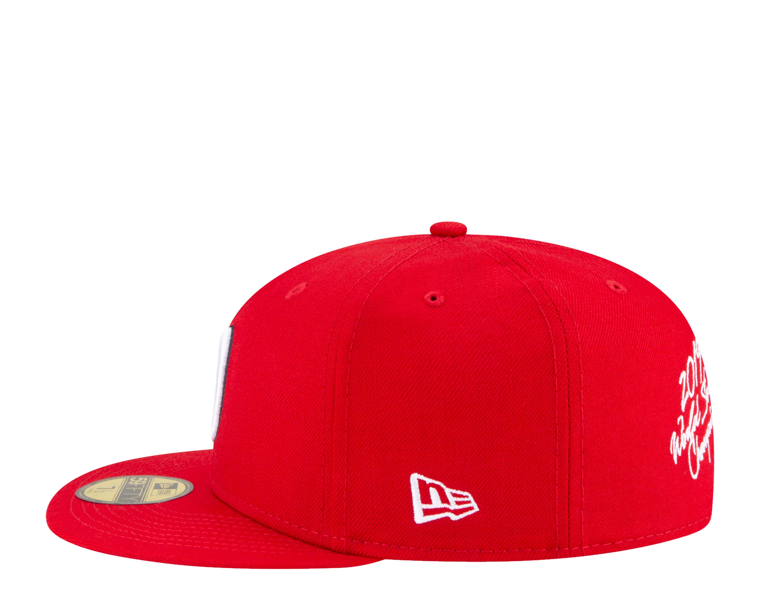 New Era 59Fifty MLB Washington Nationals World Champions Fitted Hat W/ Grey Undervisor