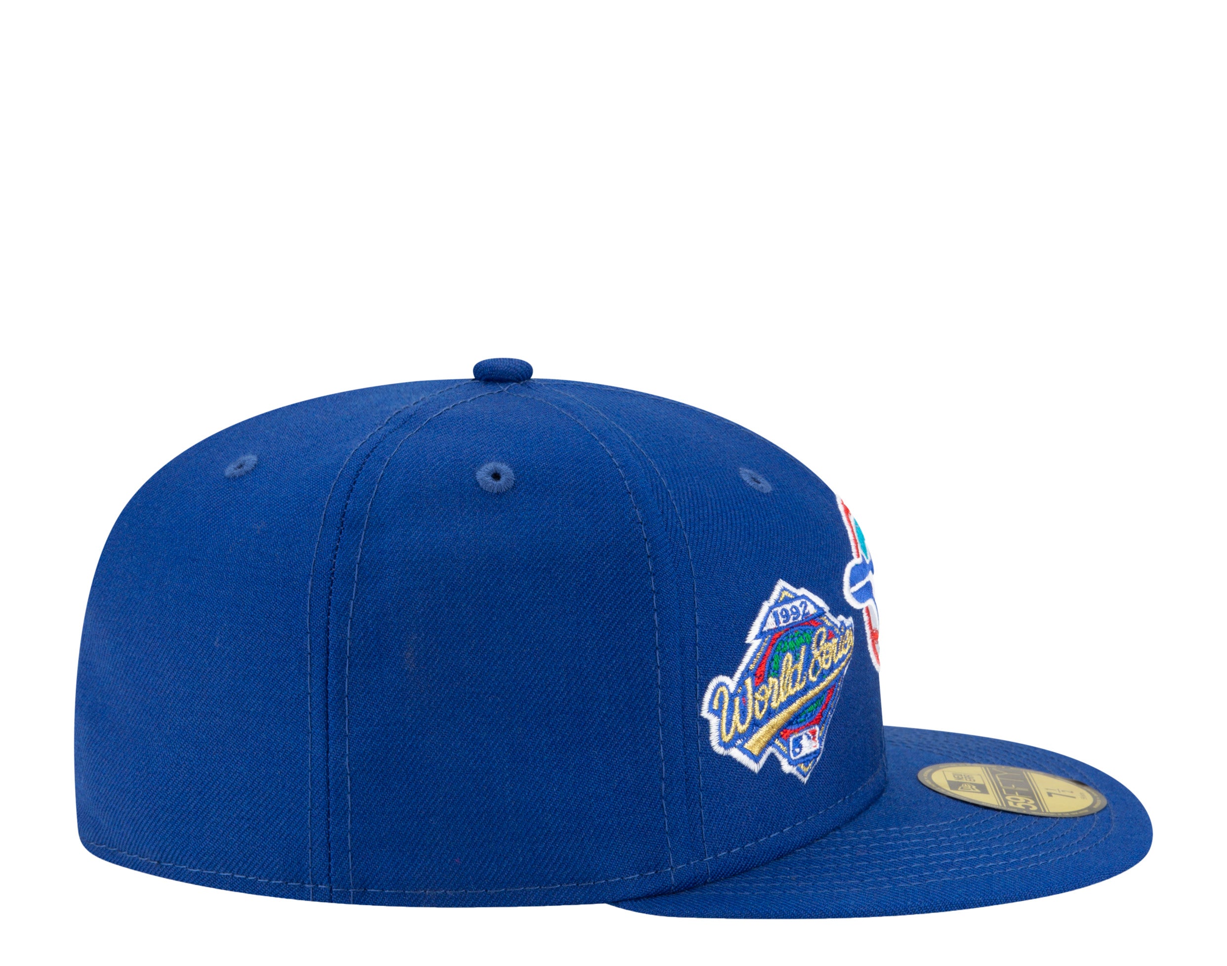 New Era 59Fifty MLB Toronto Blue Jays World Champions Fitted Hat W/ Grey Undervisor