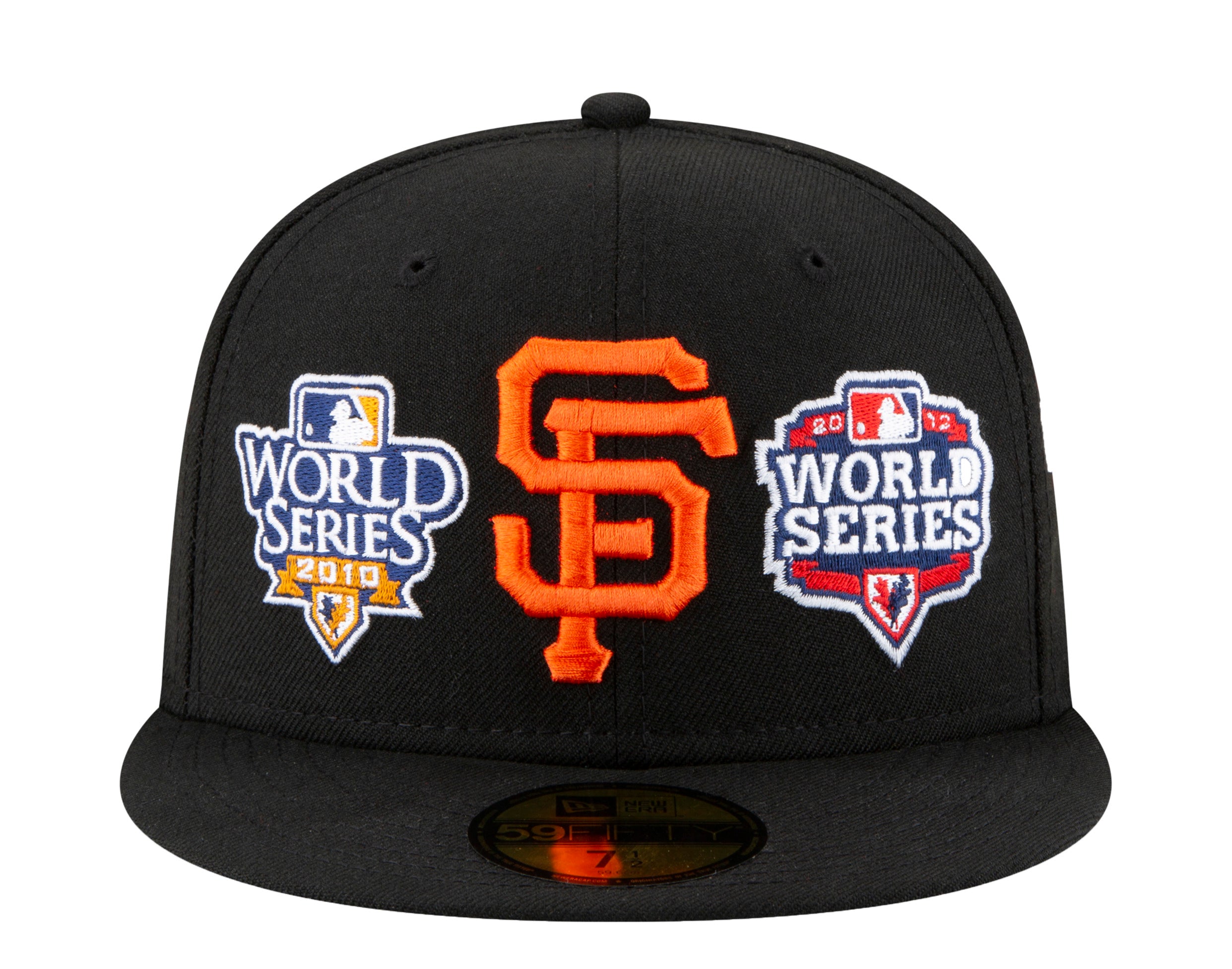 New Era 59Fifty MLB San Francisco Giants World Champions Fitted Hat W/ Grey Undervisor