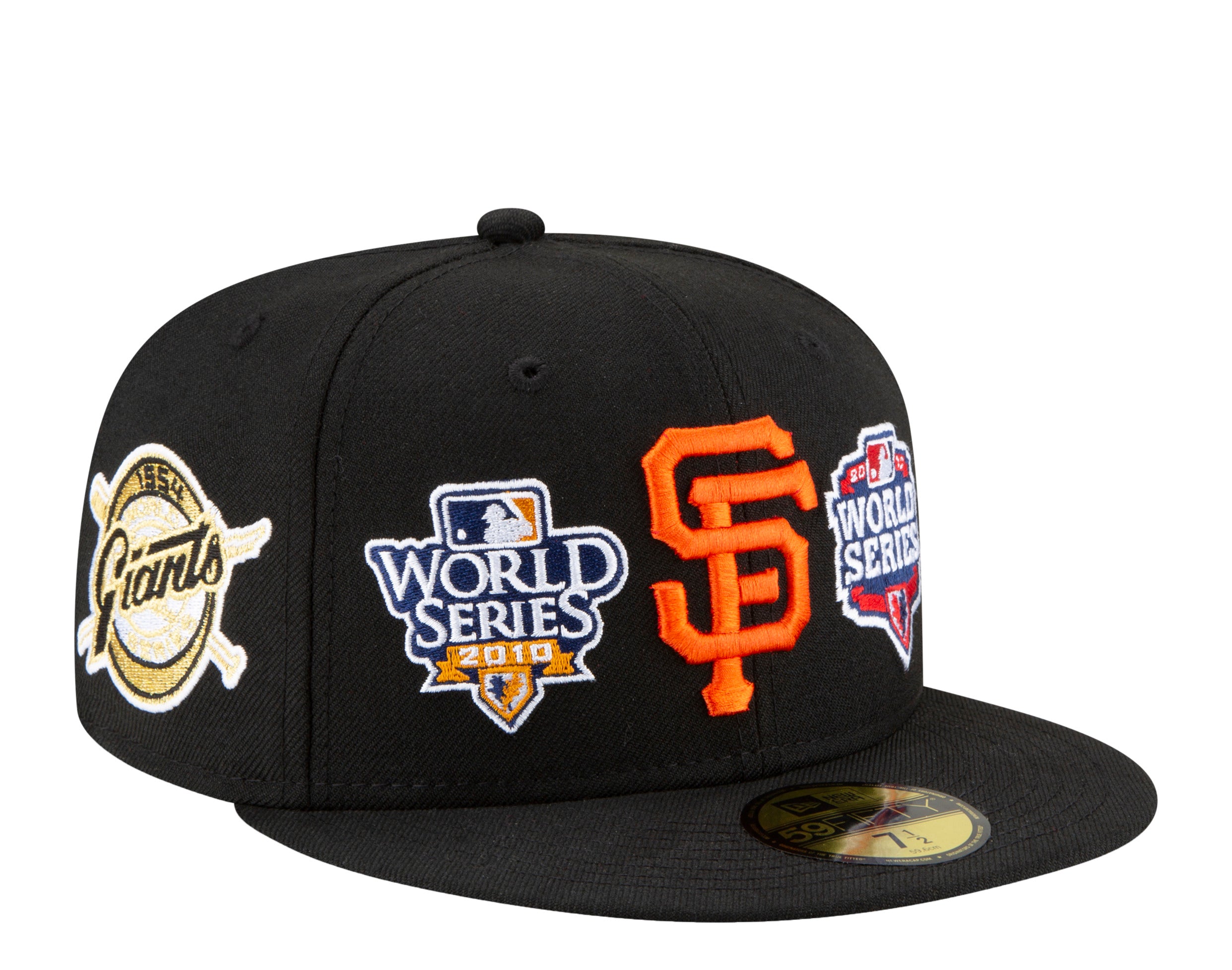 New Era 59Fifty MLB San Francisco Giants World Champions Fitted Hat W/ Grey Undervisor