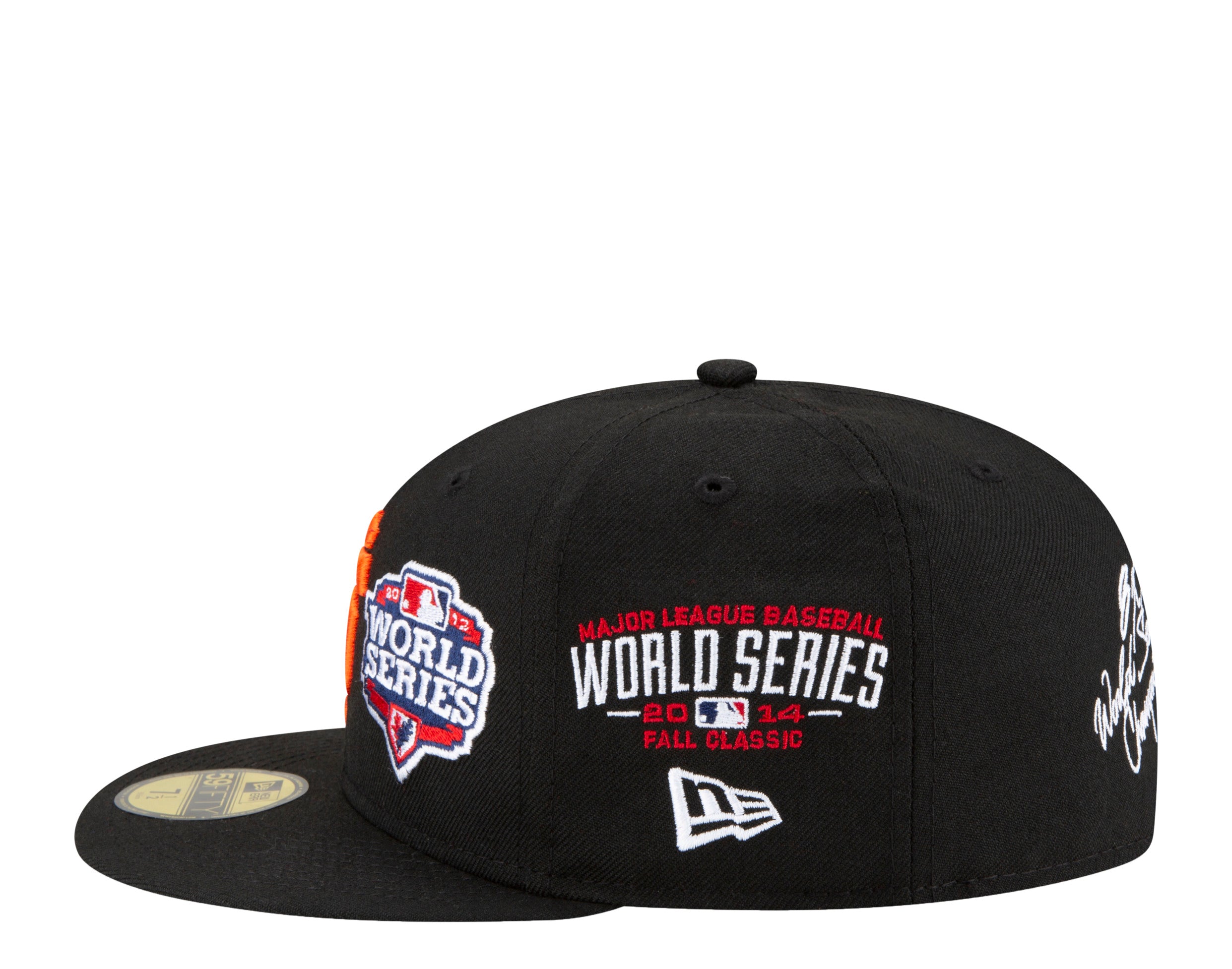 New Era 59Fifty MLB San Francisco Giants World Champions Fitted Hat W/ Grey Undervisor