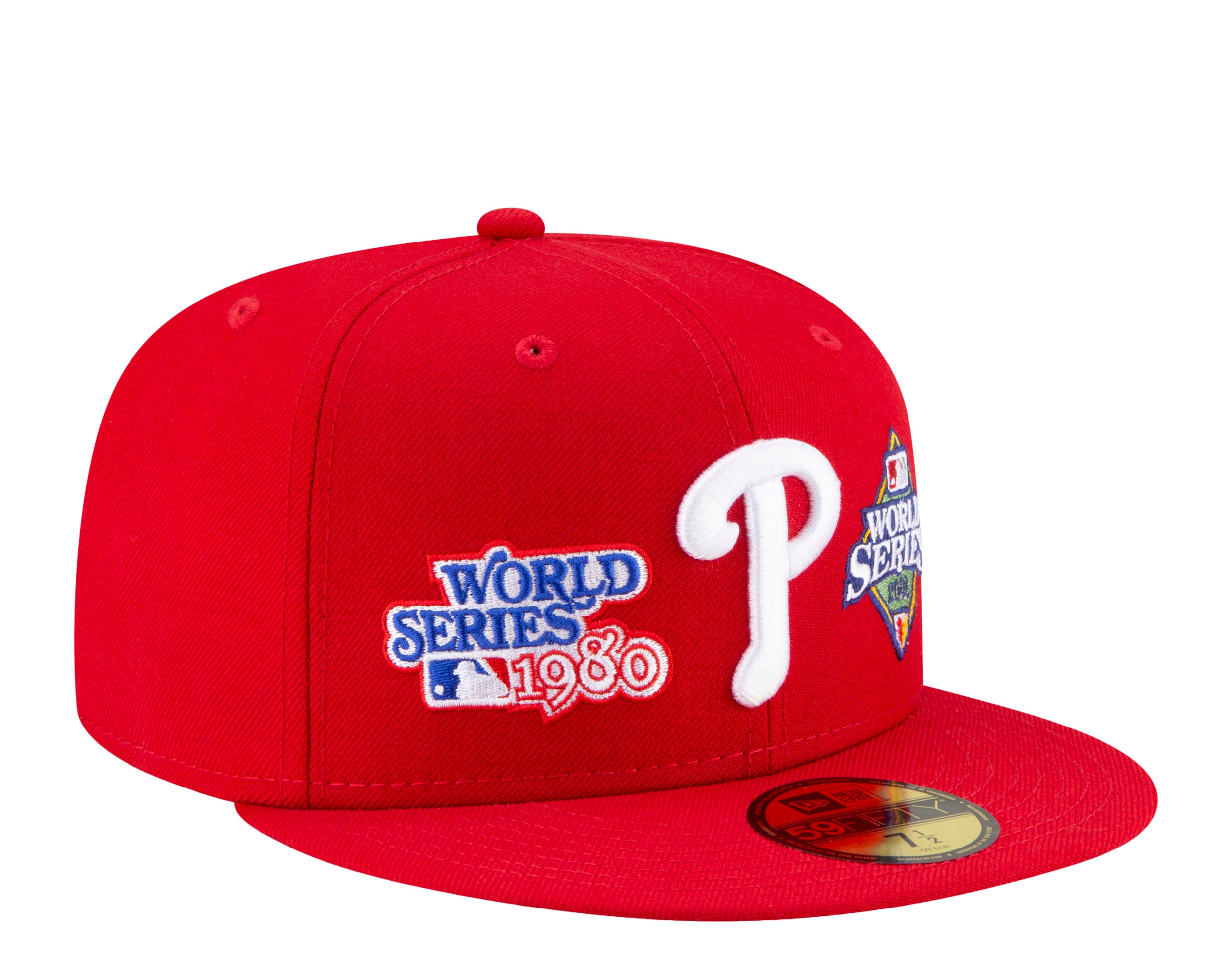 New Era 59Fifty MLB Philadelphia Phillies World Champions Fitted Hat W/ Grey Undervisor