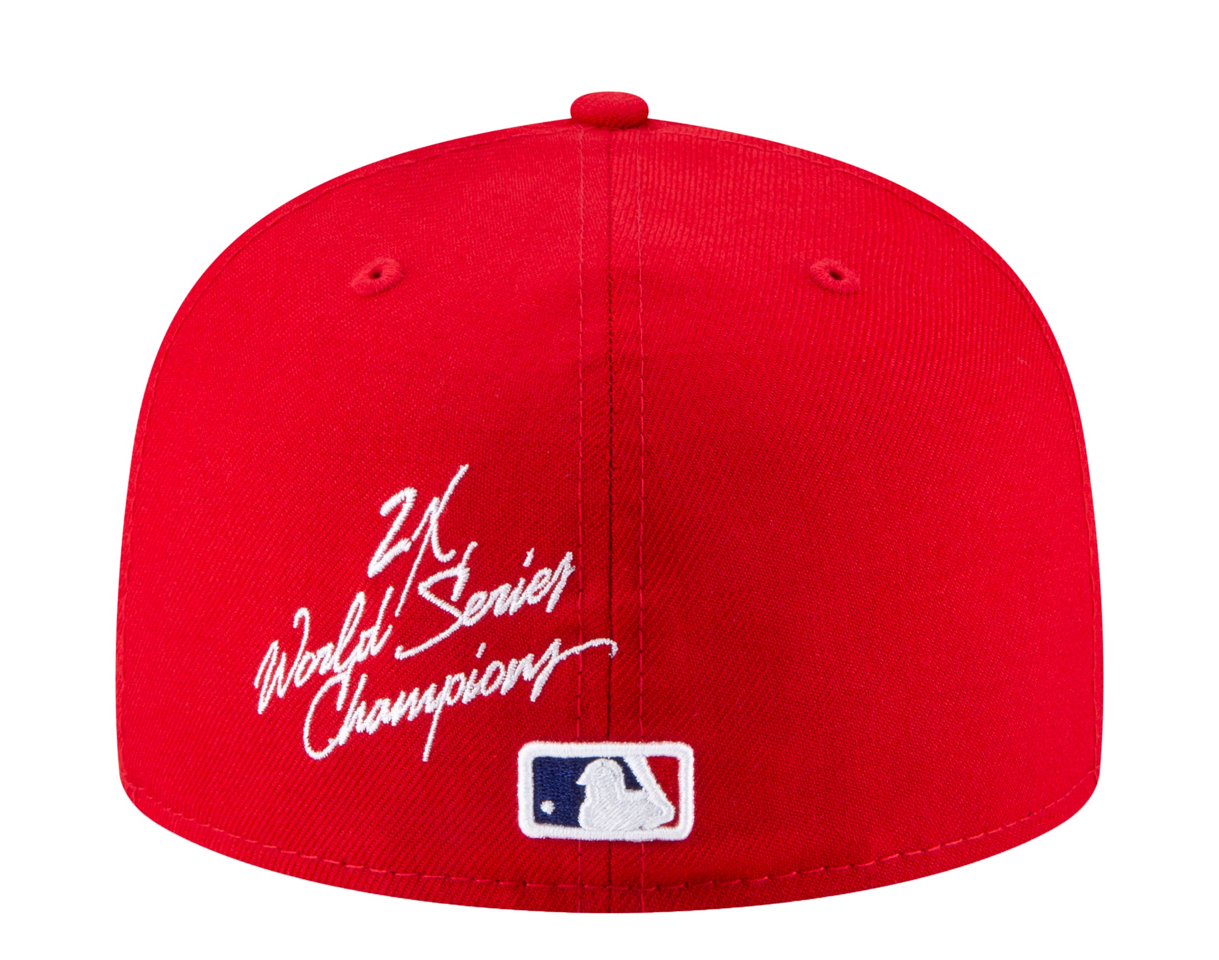 New Era 59Fifty MLB Philadelphia Phillies World Champions Fitted Hat W/ Grey Undervisor