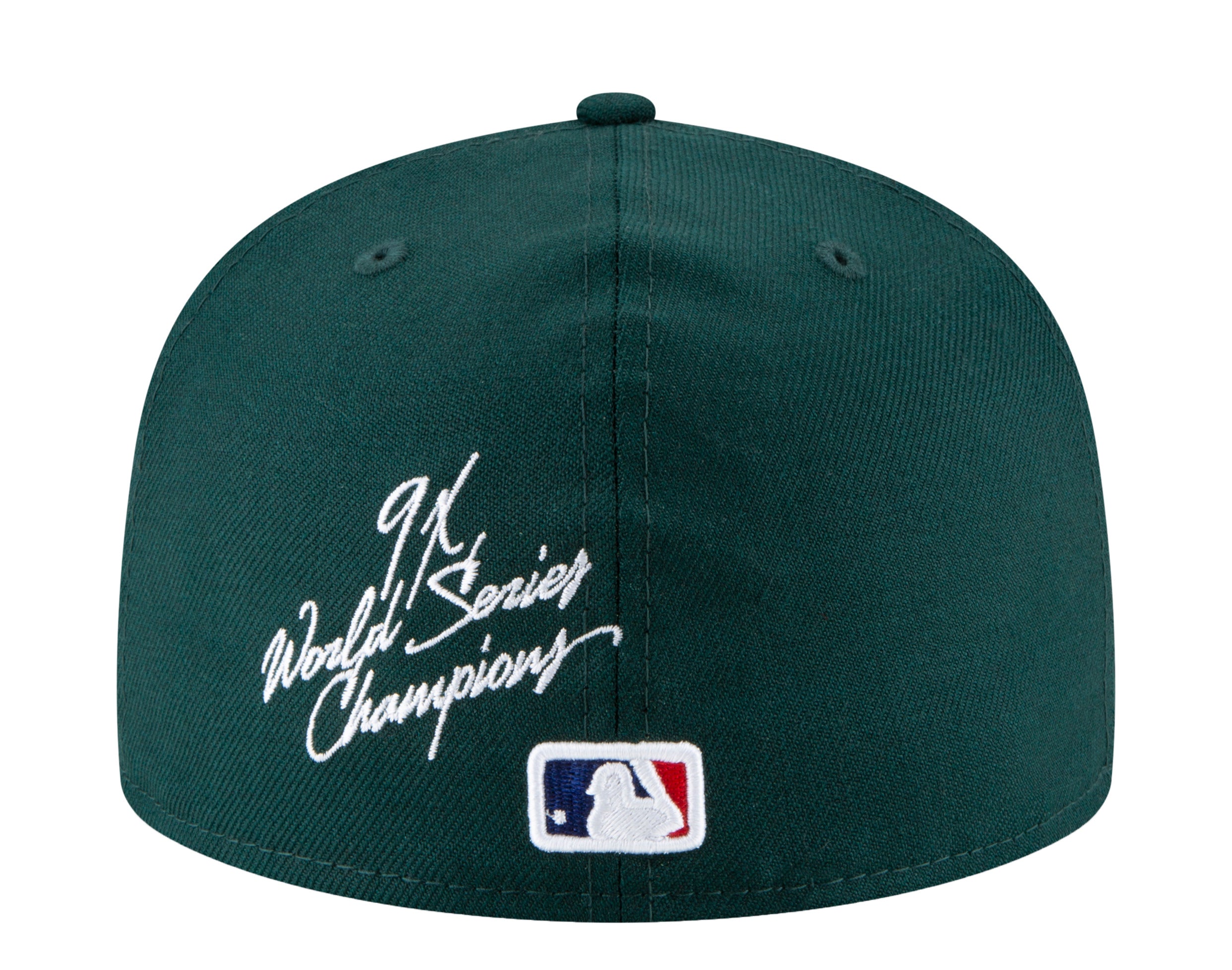 New Era 59Fifty MLB Oakland Athletics World Champions Fitted Hat W/ Grey Undervisor