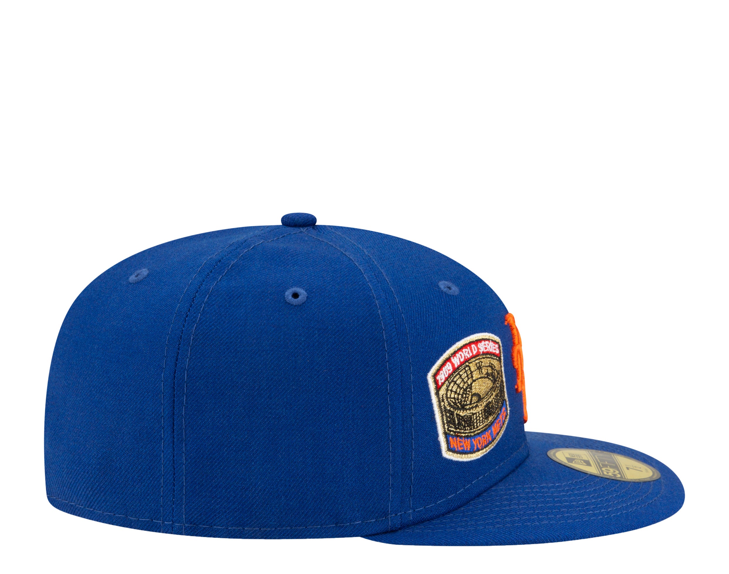 New Era 59Fifty MLB New York Mets World Champions Fitted Hat W/ Grey Undervisor