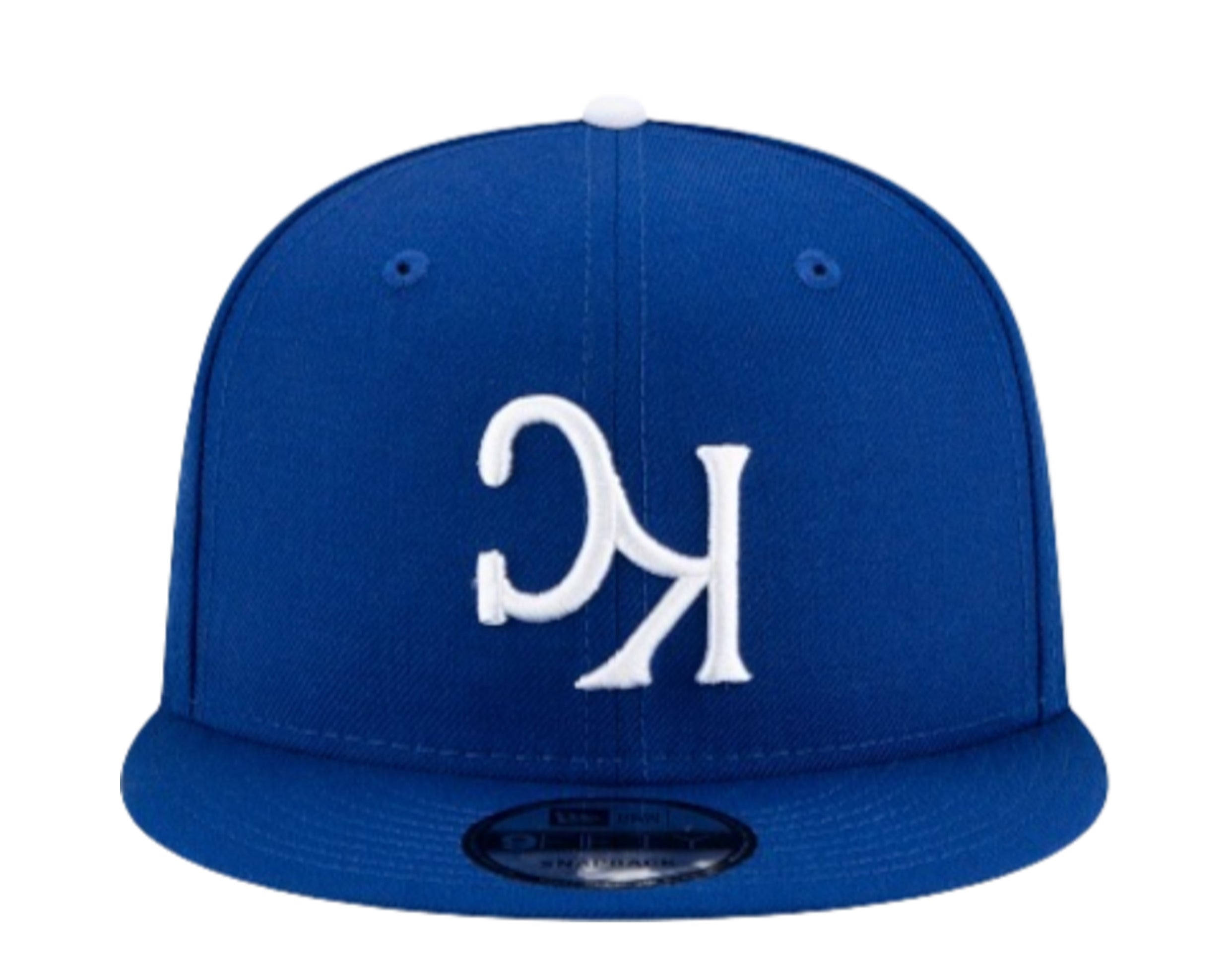 New Era 9Fifty MLB Kansas City Royals Upside Down Logo Snapback Hat