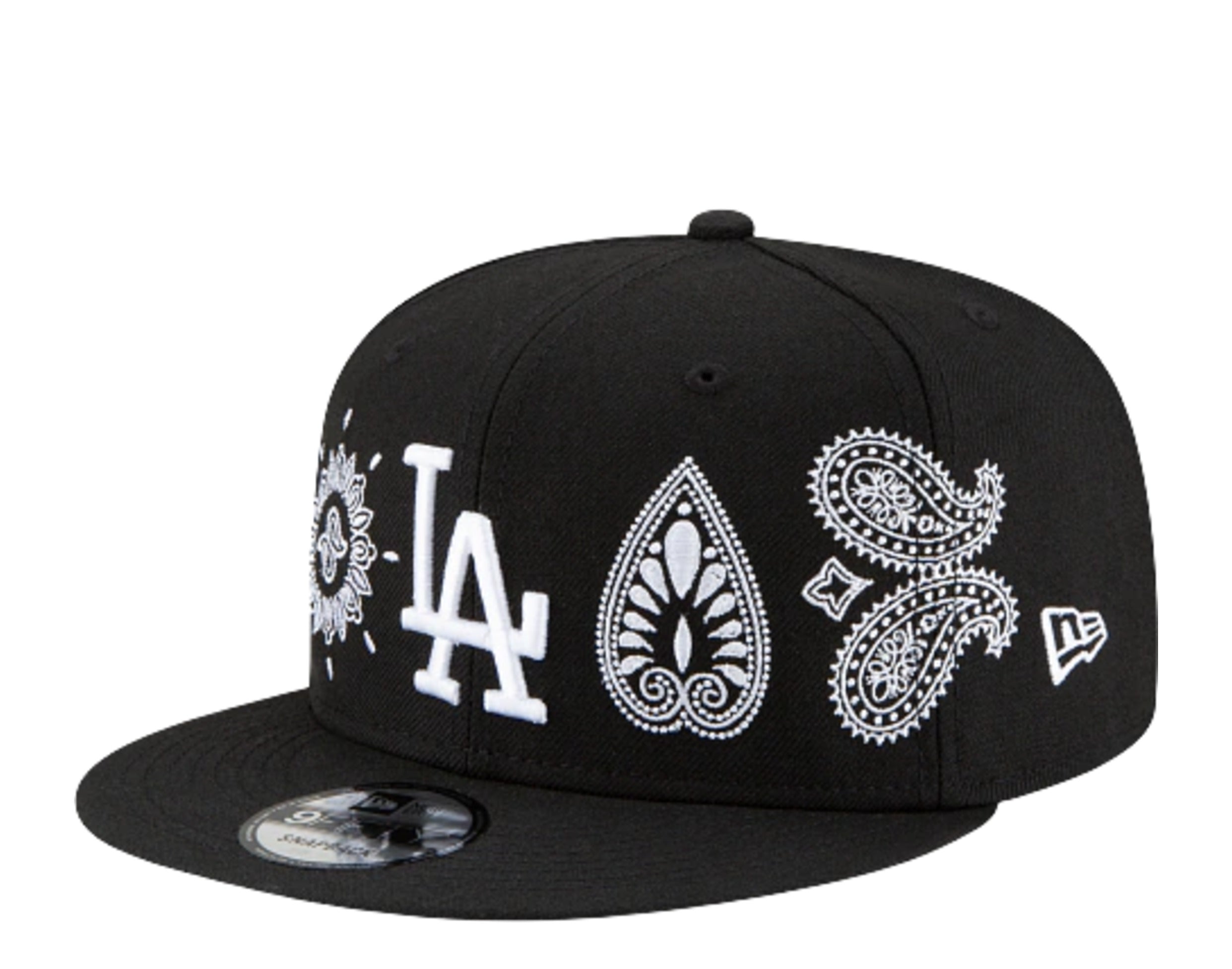 New Era 9Fifty MLB Los Angeles Dodgers Paisley Elements Snapback Hat W/ Grey Undervisor