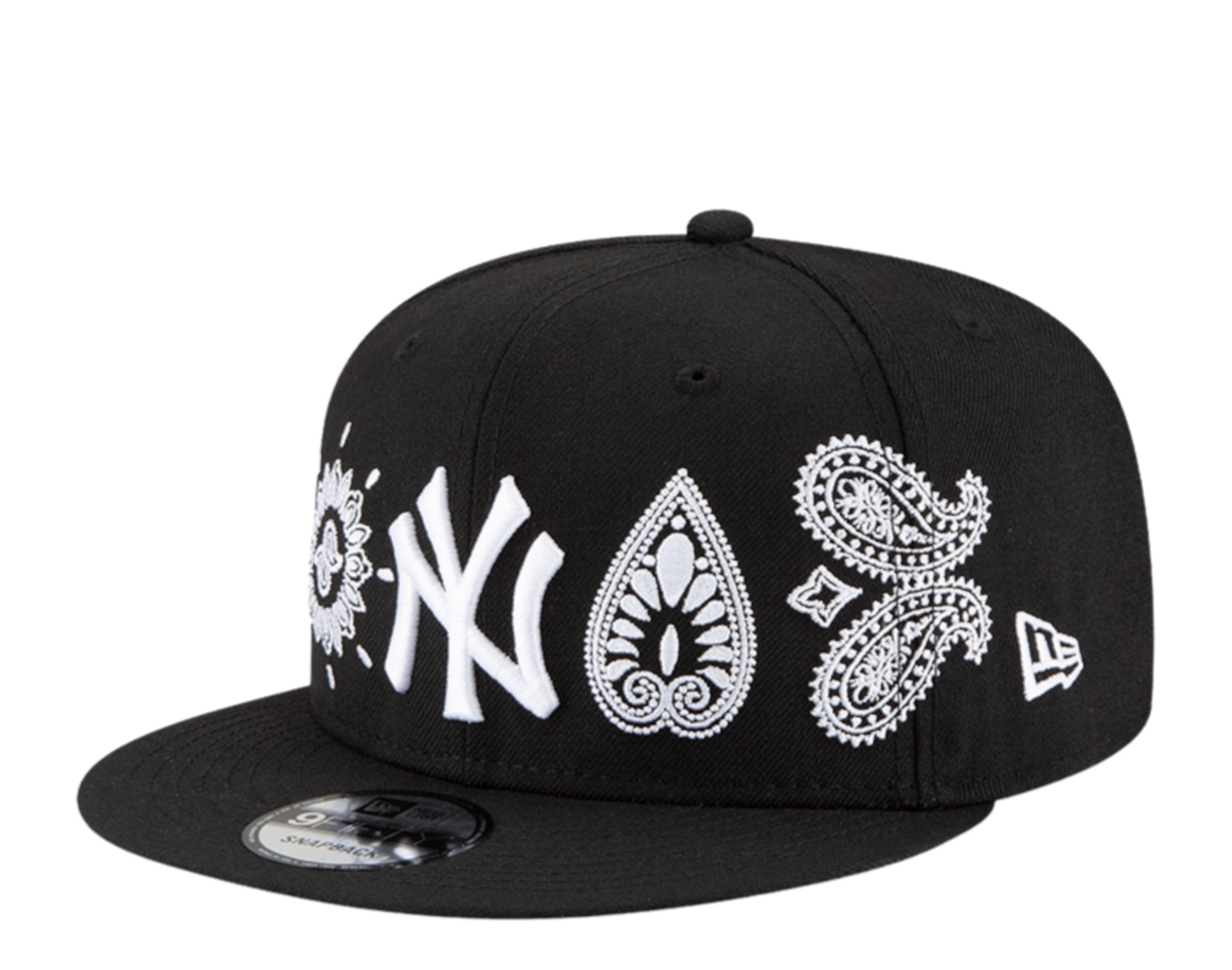 New Era 9Fifty MLB New York Yankees Paisley Elements Snapback Hat W/ Grey Undervisor