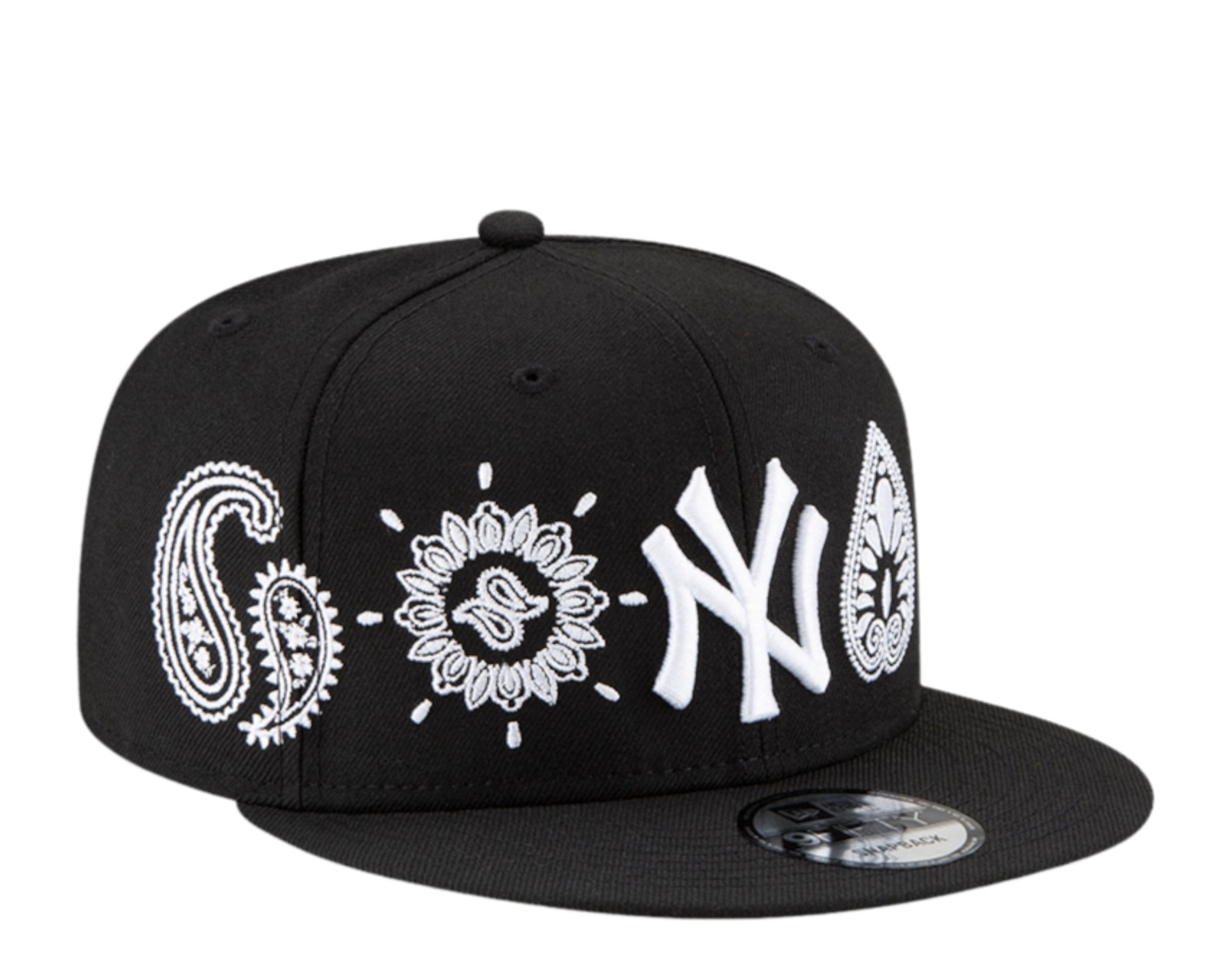 New Era 9Fifty MLB New York Yankees Paisley Elements Snapback Hat W/ Grey Undervisor