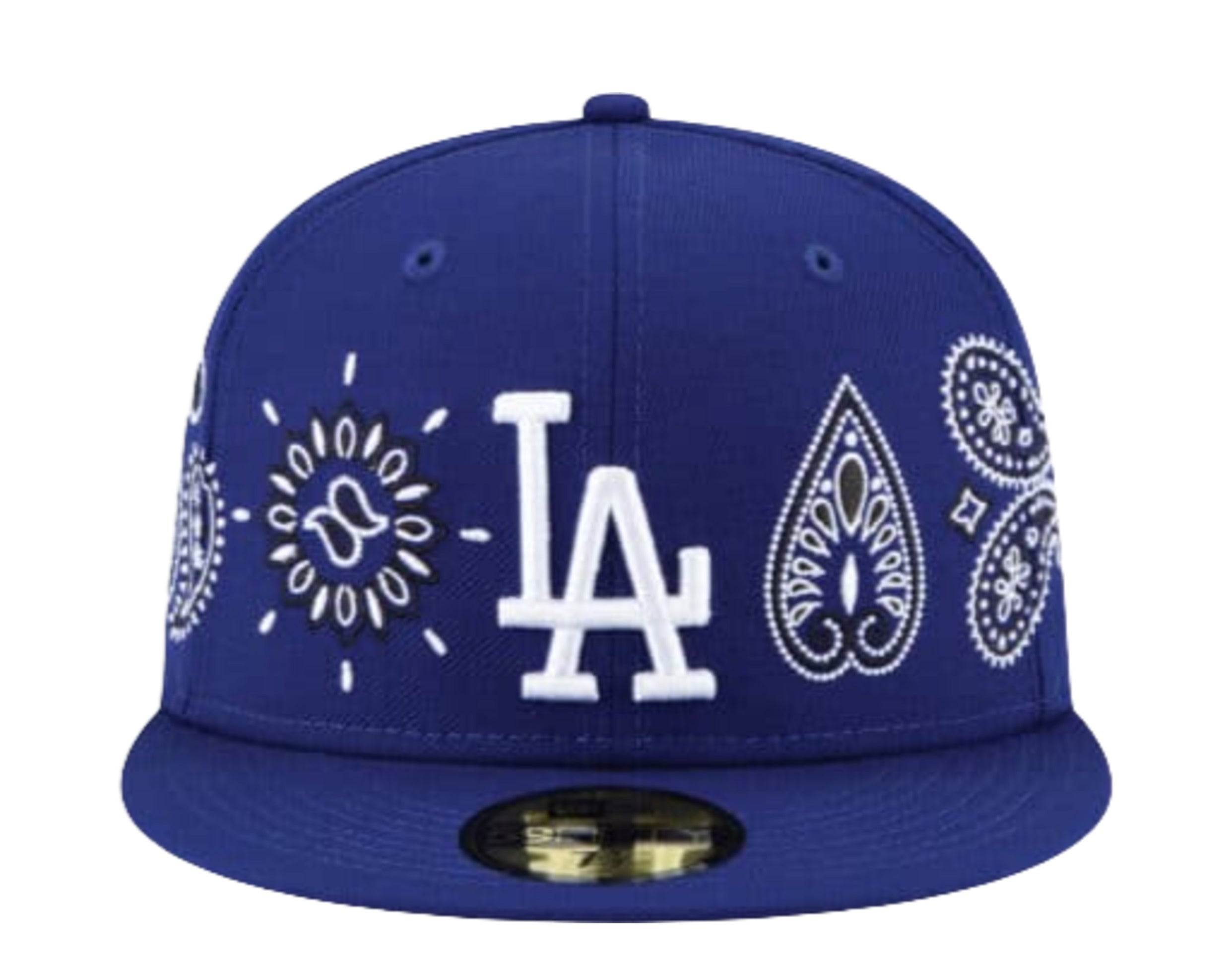 New Era 9Fifty MLB Los Angeles Dodgers Paisley Elements Snapback Hat W/ Green Undervisor