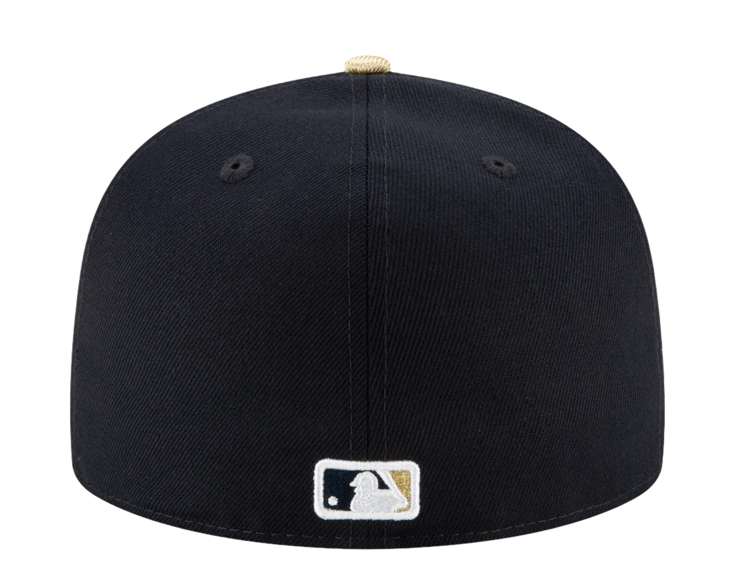 New Era 59Fifty MLB New York Yankees Derek Jeter 2021 Hall of Fame Gold Fitted Hat