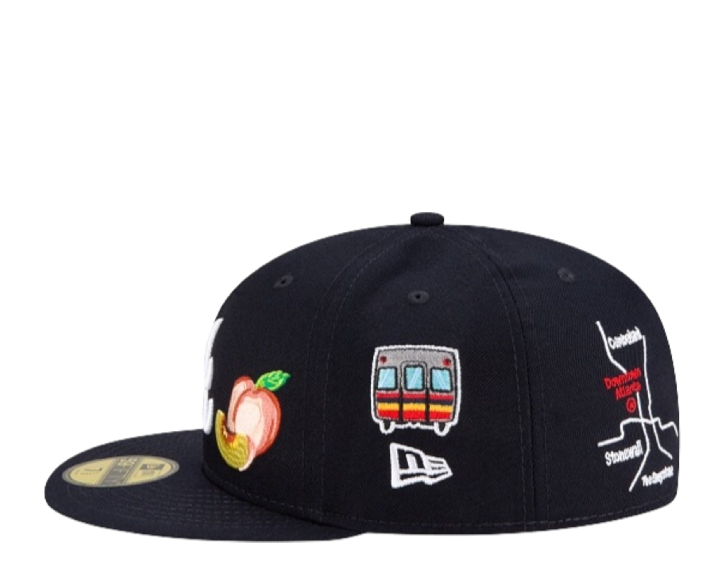 New Era 59Fifty MLB Atlanta Braves City Transit Fitted Hat