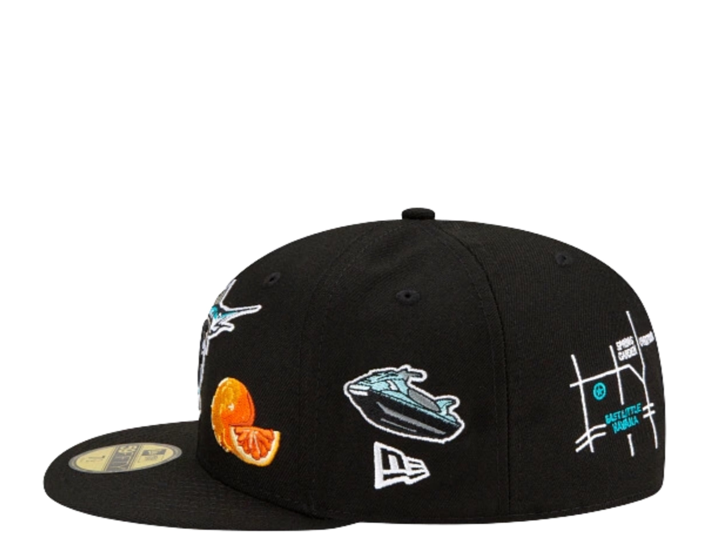 New Era 59Fifty MLB Florida Marlins City Transit Fitted Hat