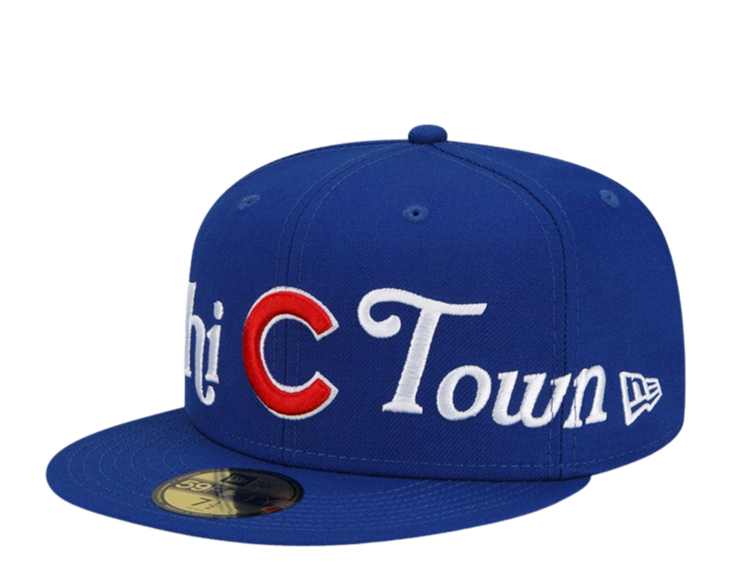 Chicago Cubs City Flag Light Blue 59FIFTY Fitted Cap