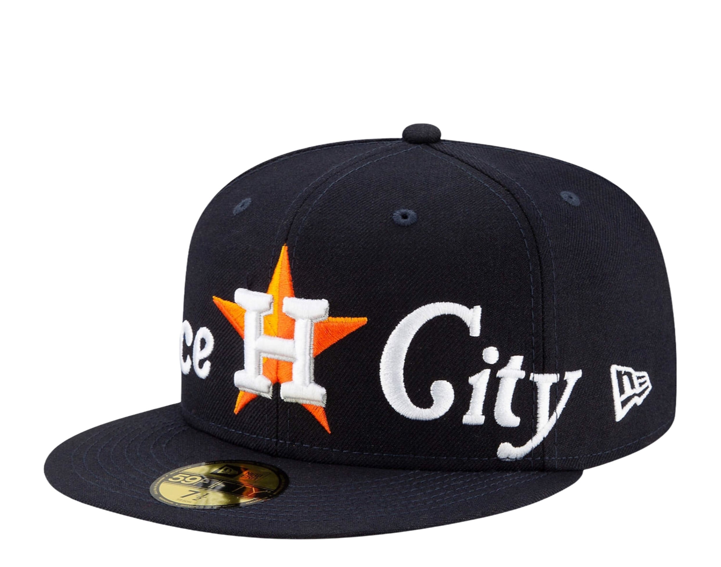 New Era 59Fifty MLB Houston Astros - Space City - City Nicknames Fitted Hat