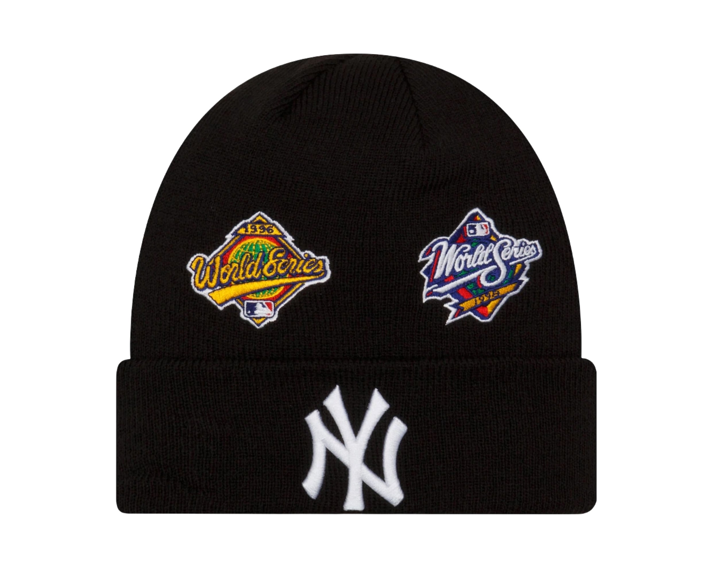 New Era MLB New York Yankees Champion Patches Knit Cuff Beanie