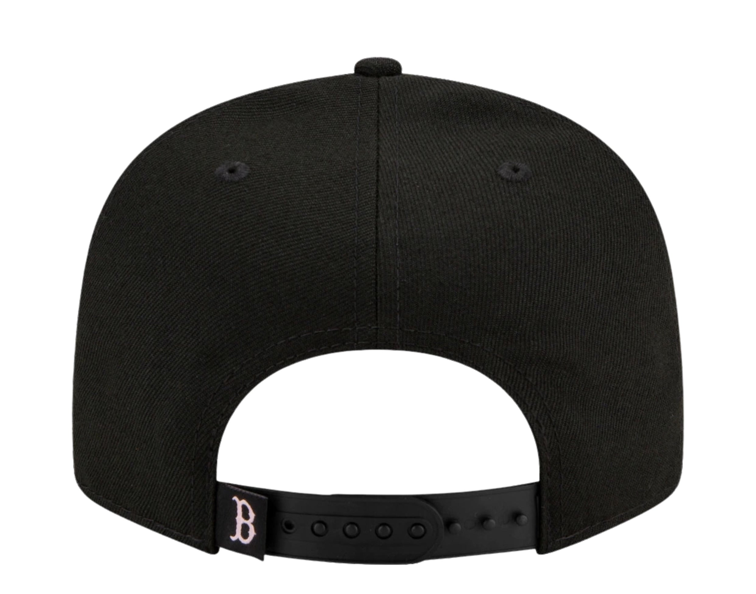 New Era 9Fifty MLB Boston Red Sox Team Drip Snapback Hat W/ Pink Undervisor