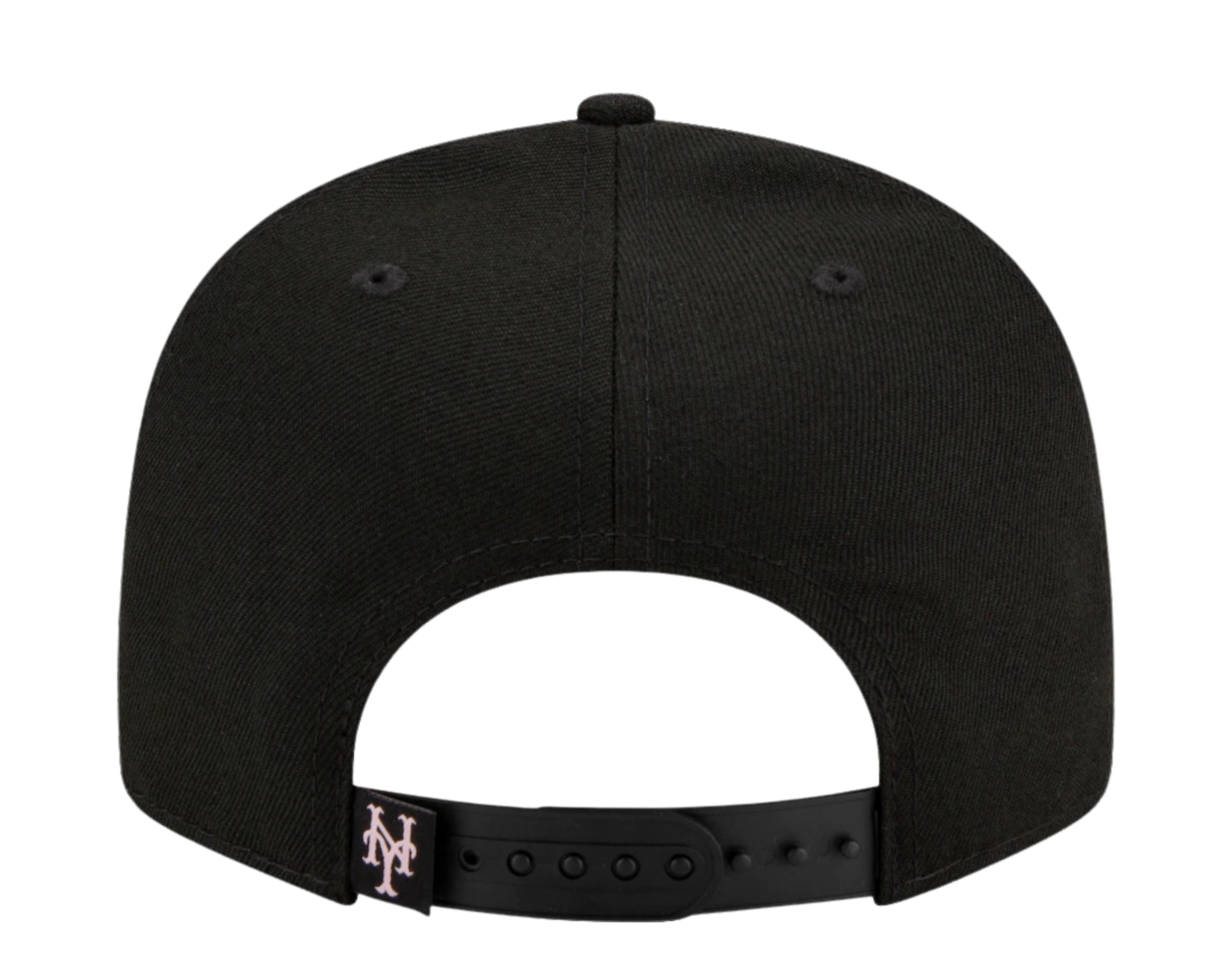 New Era 9Fifty MLB New York Mets Team Drip Snapback Hat W/ Pink Undervisor