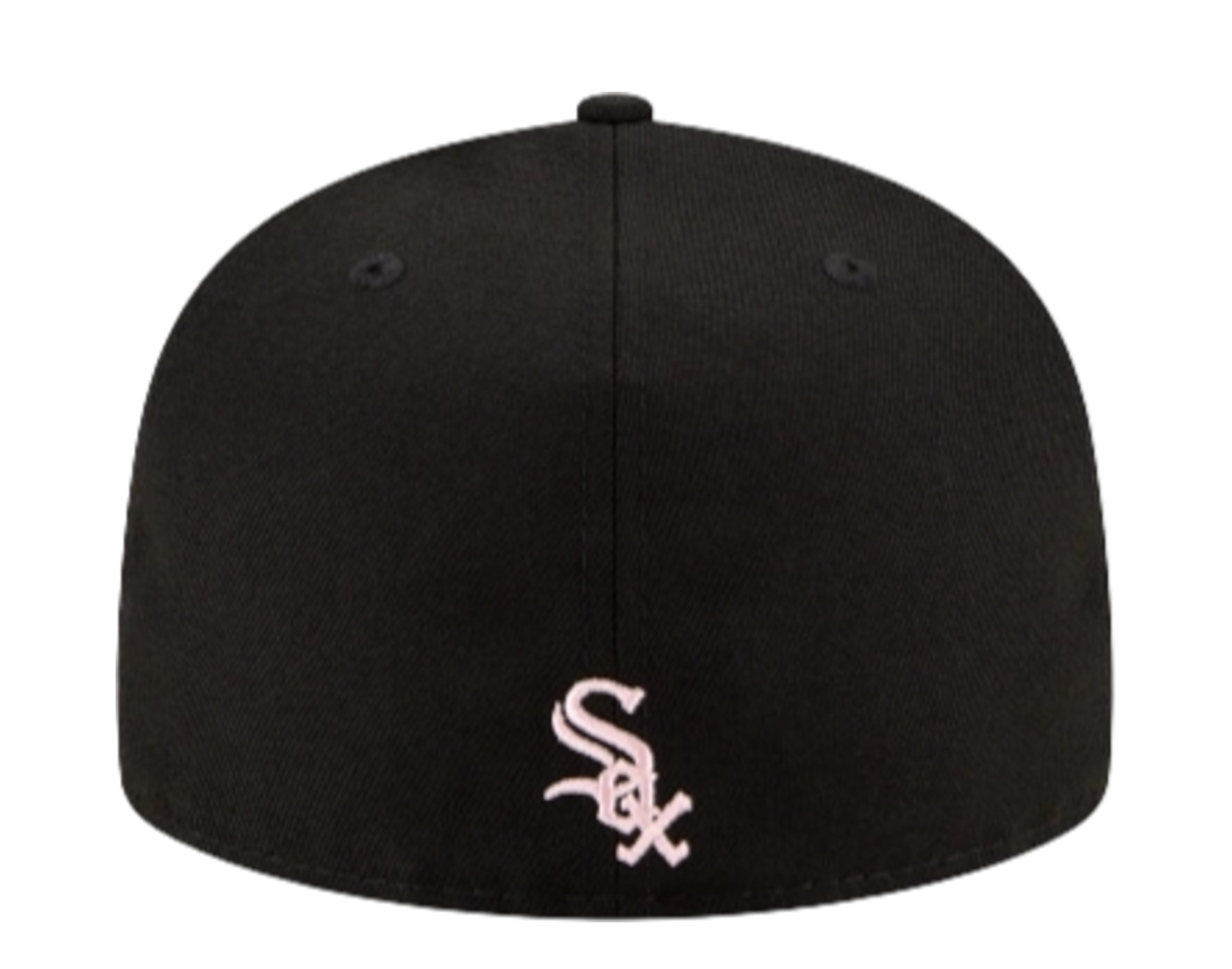 New Era Atlanta Braves 'Pink Drip' 59FIFTY Fitted Black