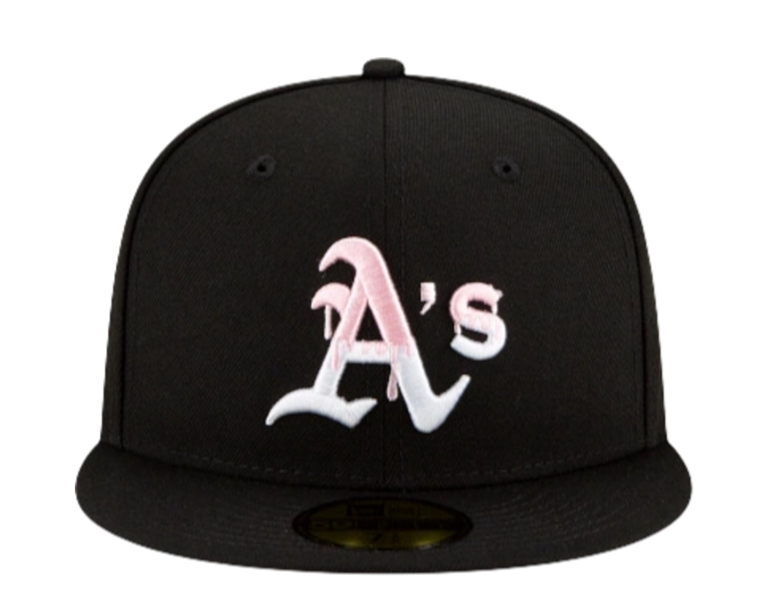 Oakland Athletics New Era Pink Undervisor 59FIFTY Fitted Hat