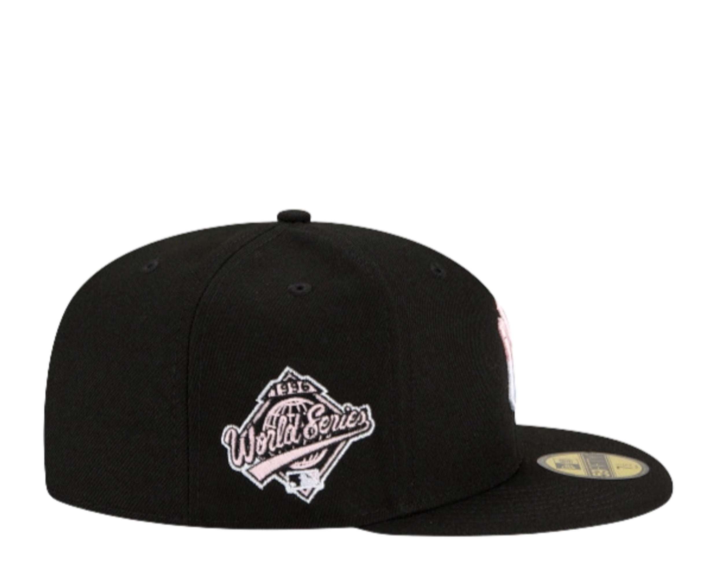 New Era 59Fifty MLB New York Yankees Team Drip Fitted Hat W/ Pink Undervisor