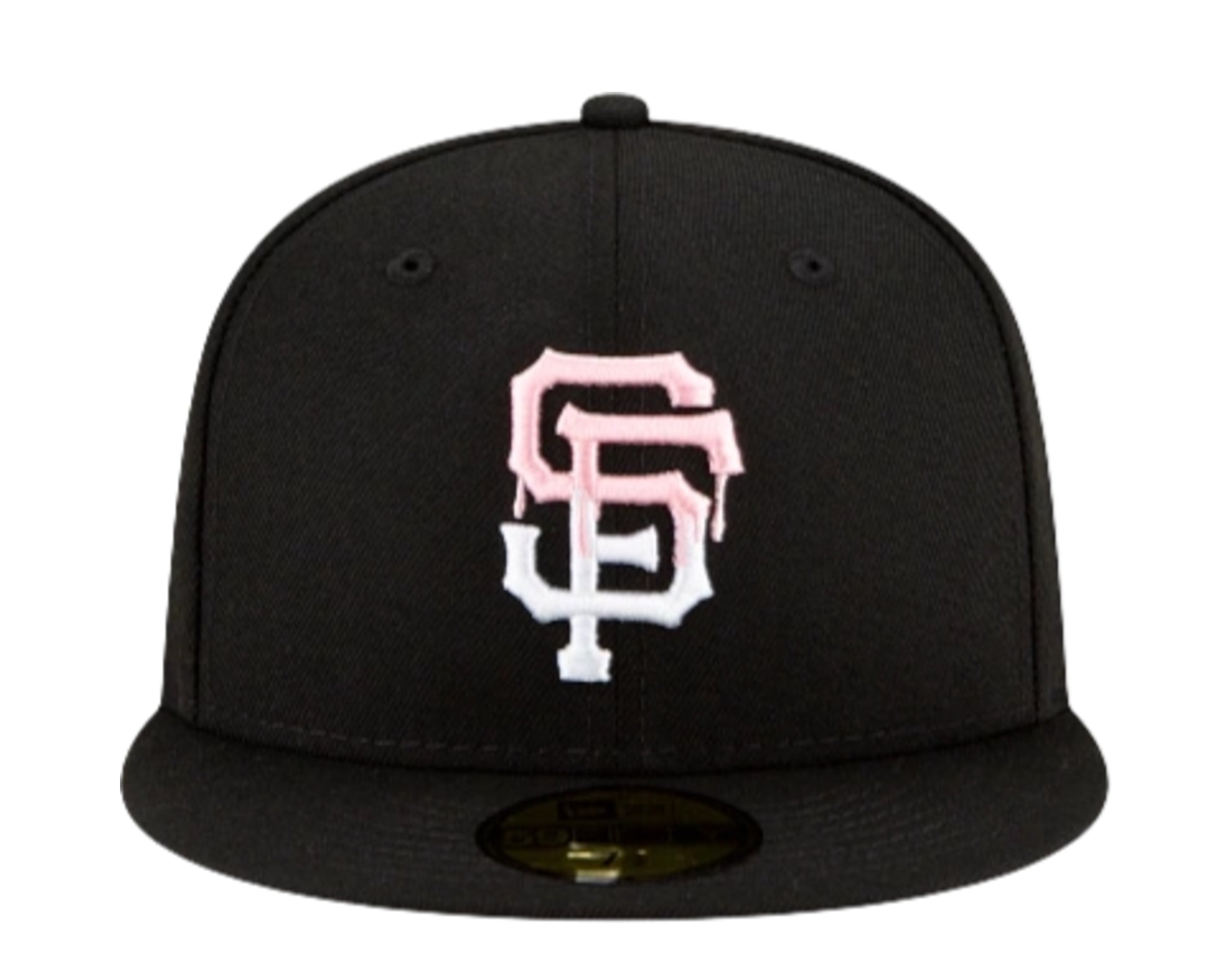 New Era 59Fifty MLB San Francisco Giants Team Drip Fitted Hat W/ Pink Undervisor